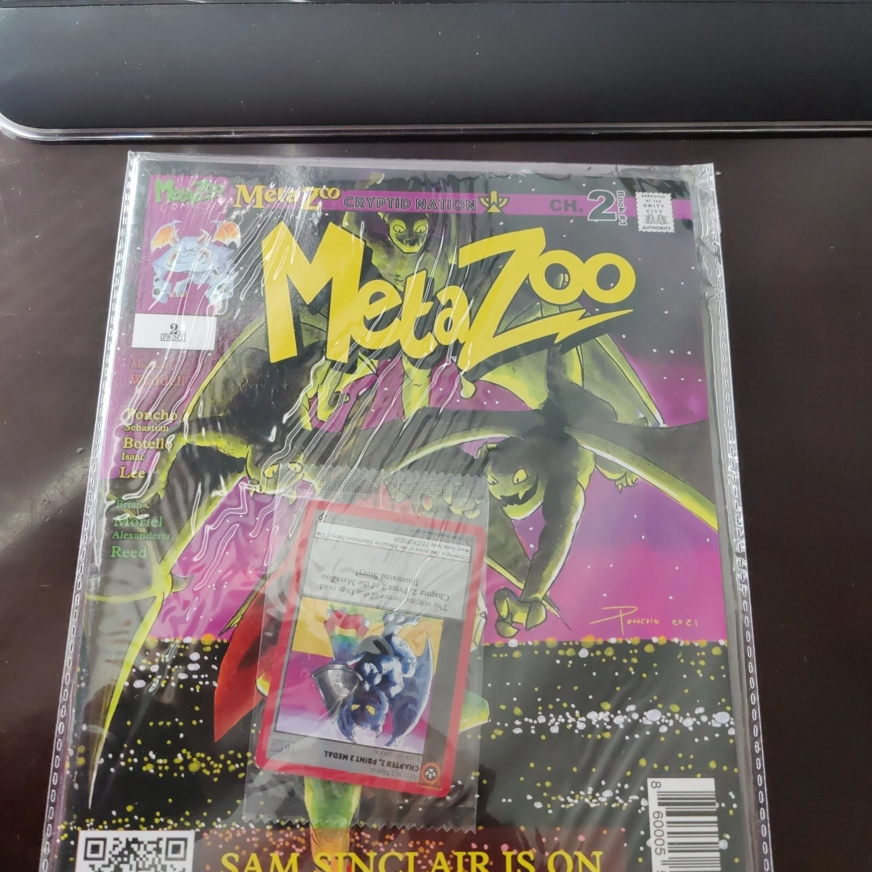 Product image for Metazoo cryptid Nation comic chapter 2 second print