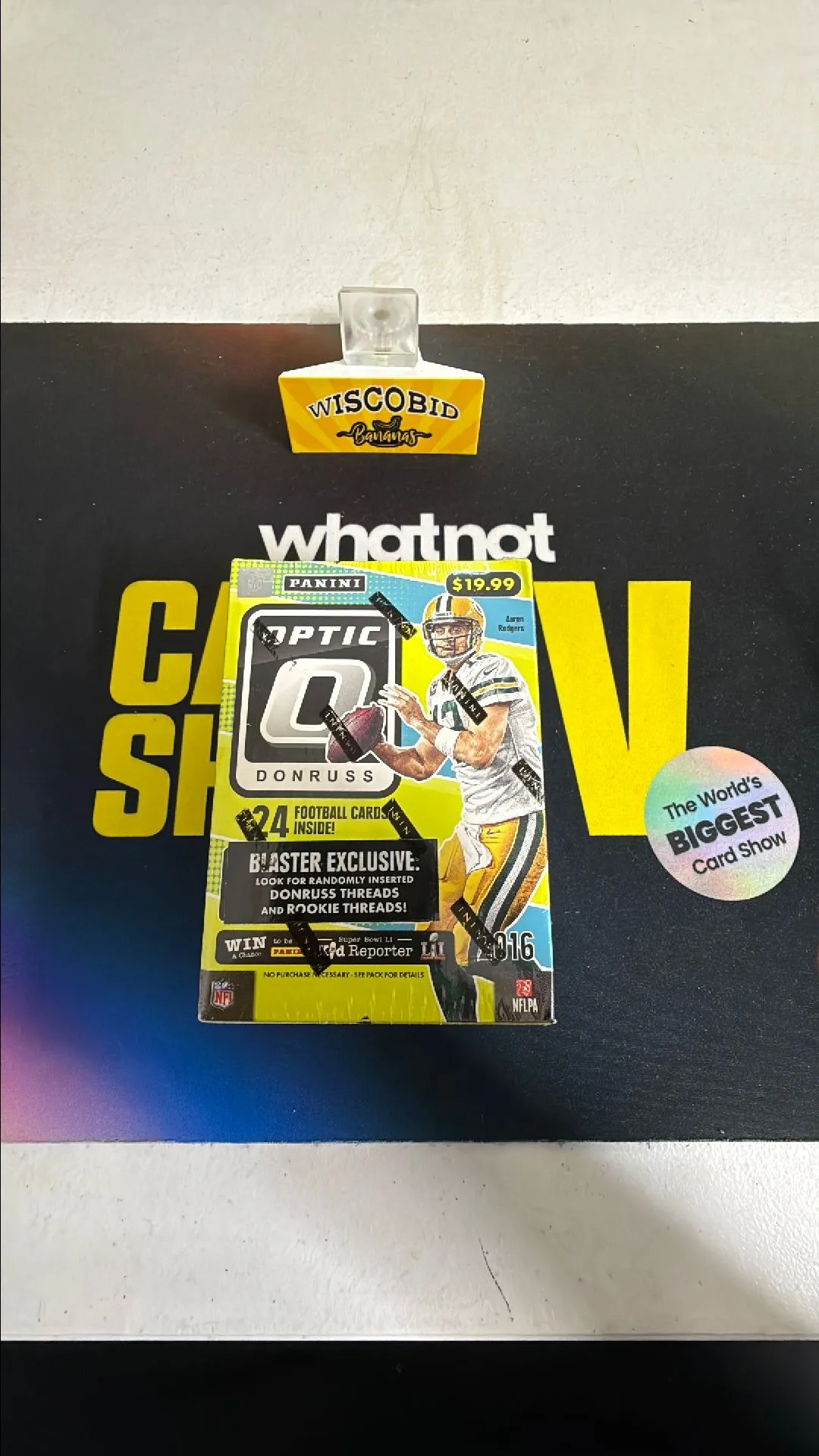 Product image for 2016 Panini Donruss Optic Football Blaster Box