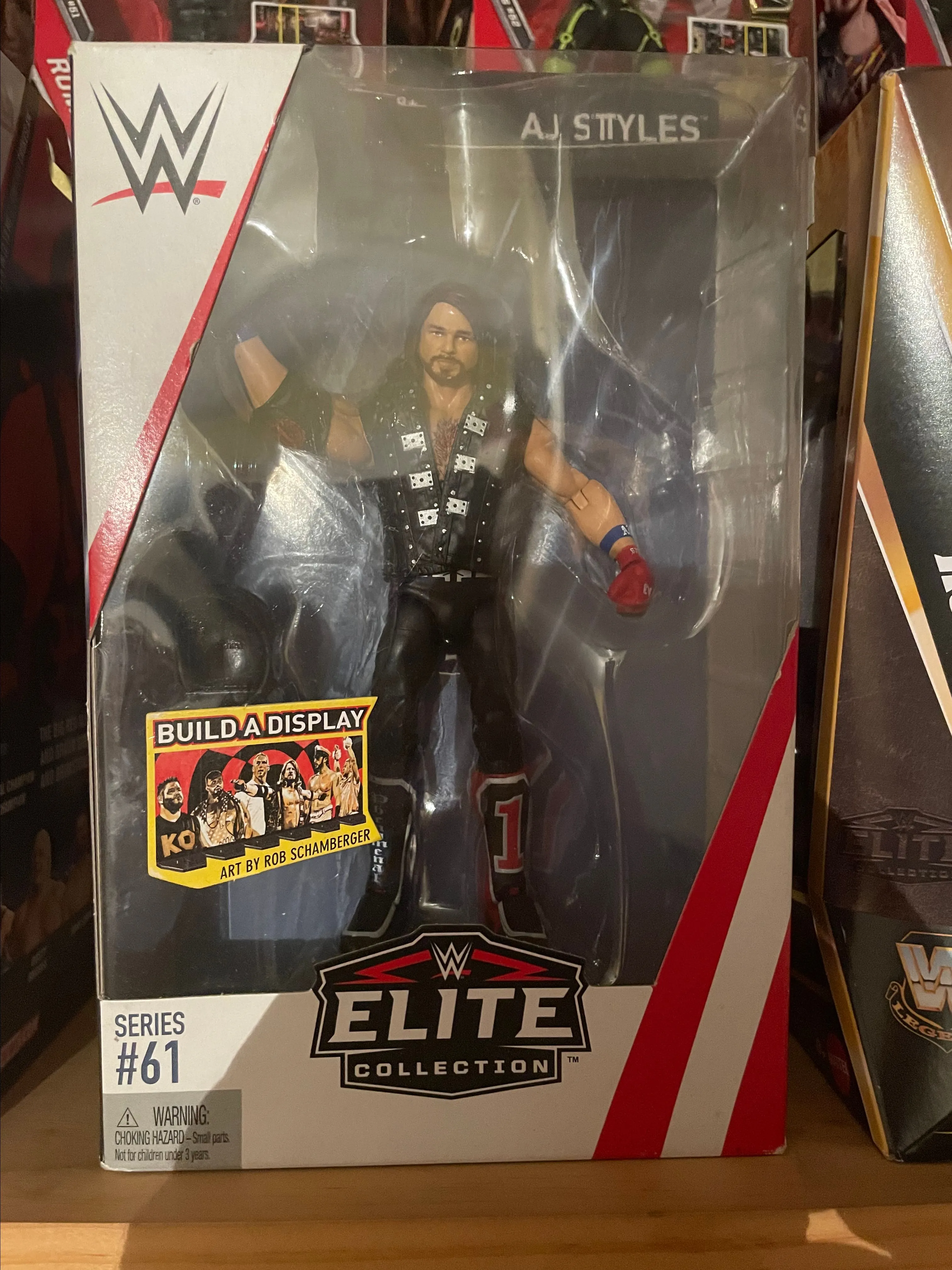 Product image for WWE Elite AJ Styles NEW Series 61