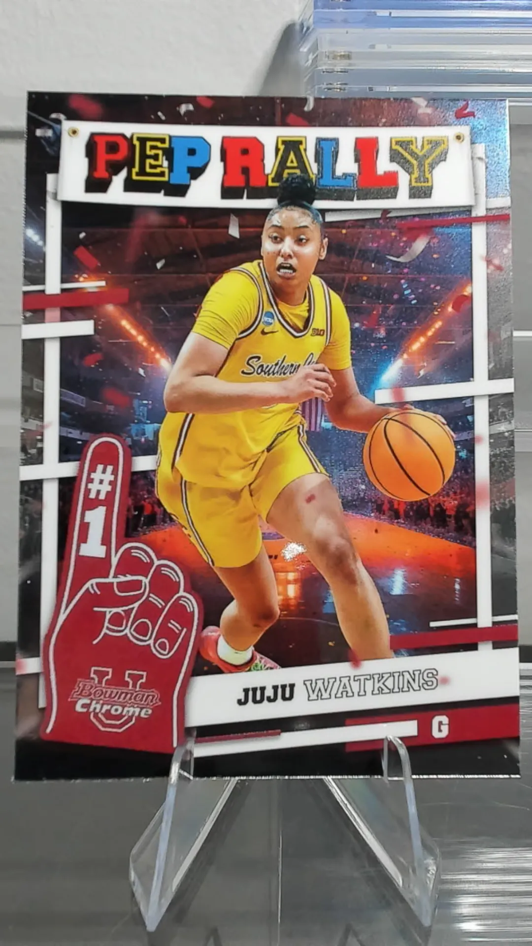Product image for Juju Watkins 2024 Bowman Chrome Pep Rally 