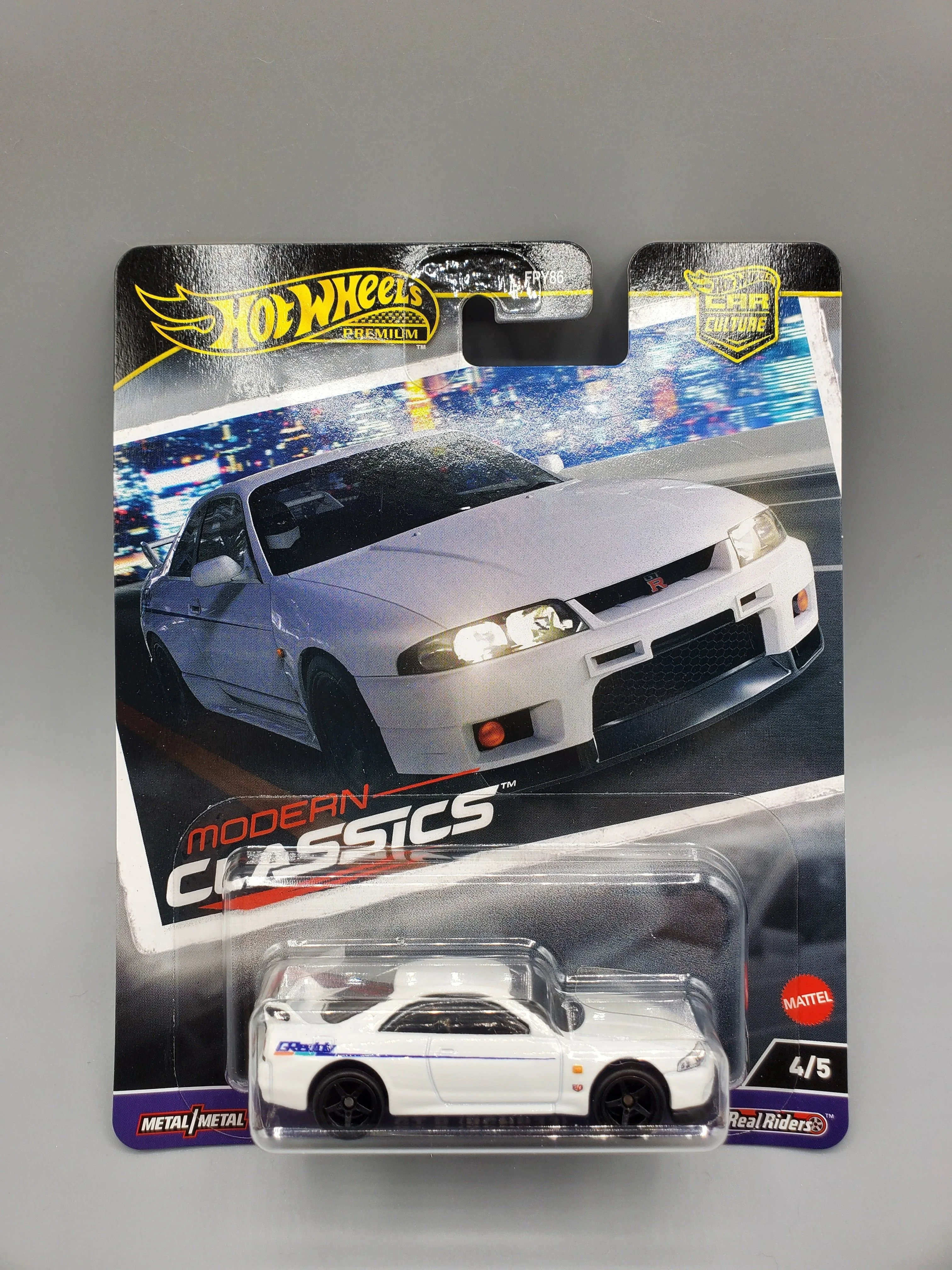 Product image for Hot Wheels Premium Modern Classics Series Greddy Nissan Skyline GT-R33