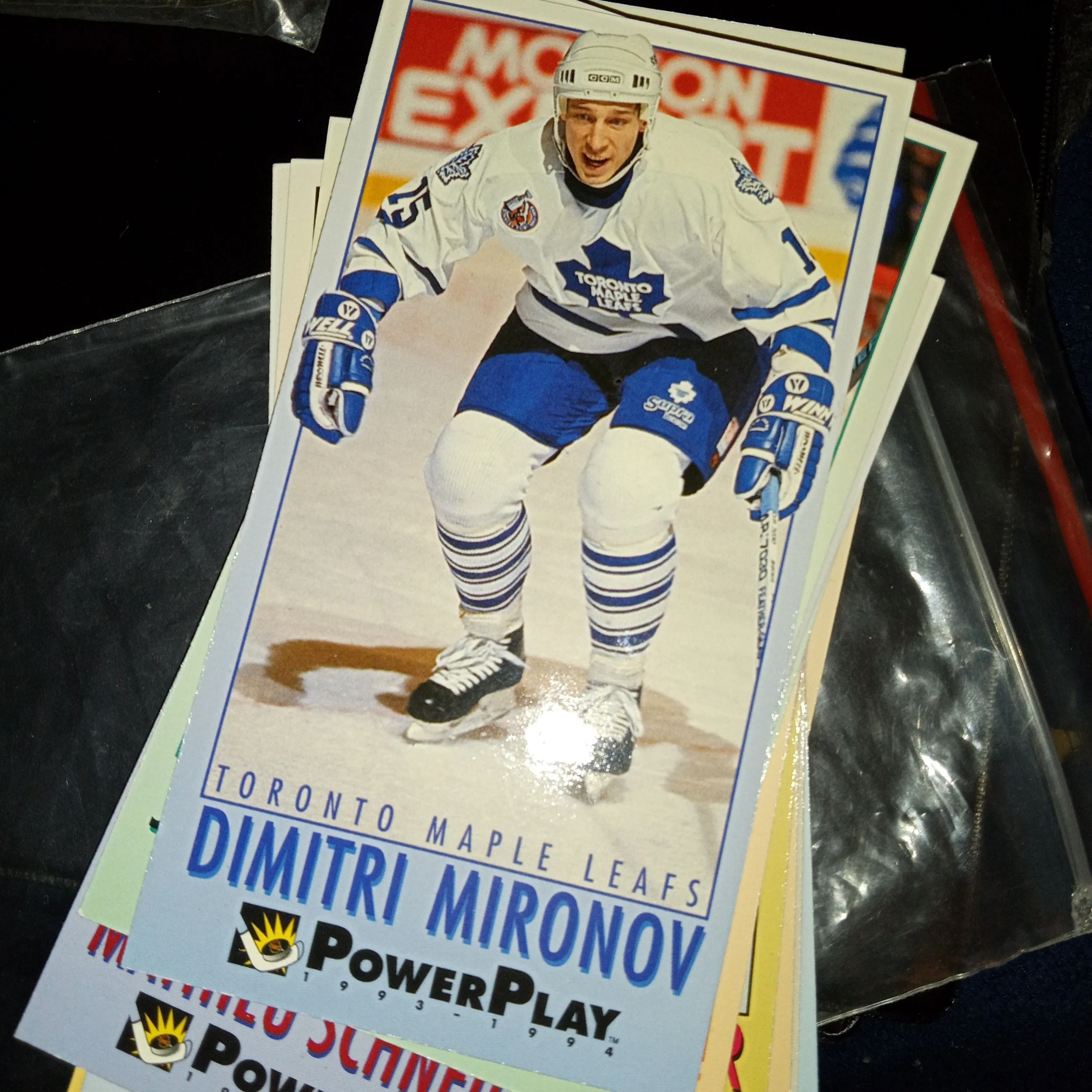 Product image for lot of jumbo hockey cards