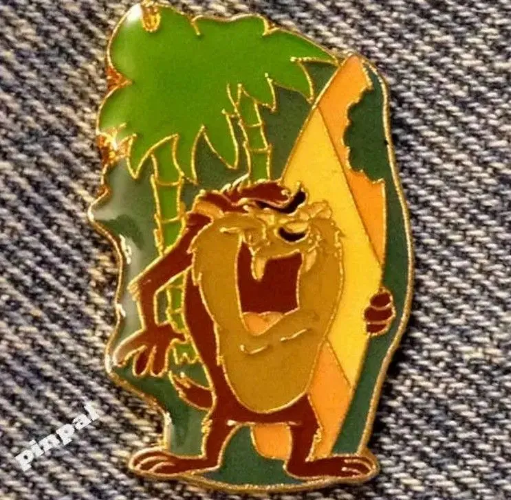 Product image for TAZ ~ Tasmanian Devil  ~ Hat Pin~  Lapel