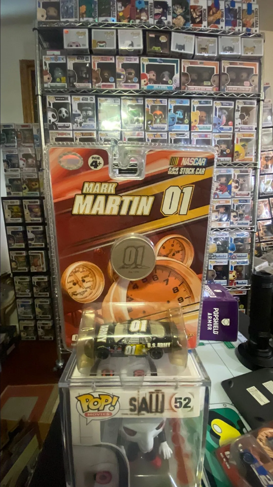 Product image for Mark Martin #01 U.S army 1:64 diecast
