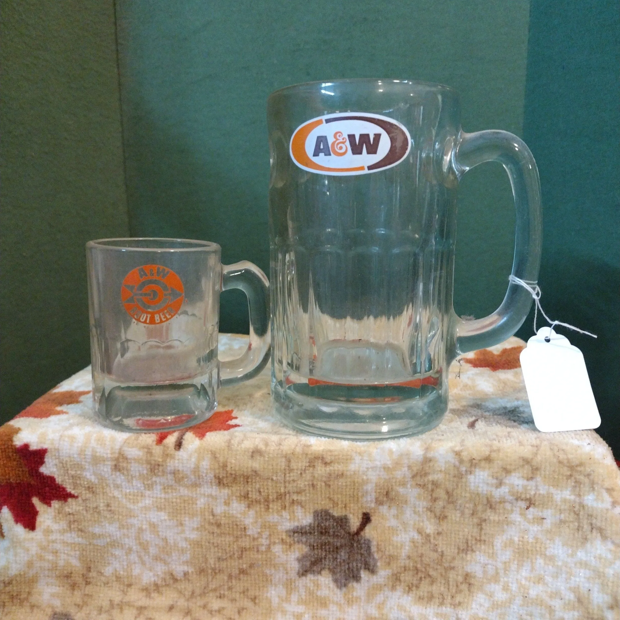 Product image for #A94- 2 A&W Root Beer Mug s