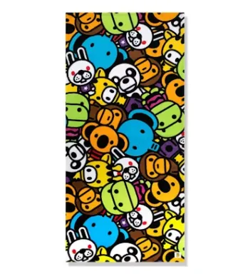 Product image for Hypeware - Bape Baby Milo Towel Safari Camo