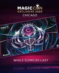 Product image for Magic Con Exclusive - Ultimate Guard Chrome Mox Playmat (Only 300 MADE)