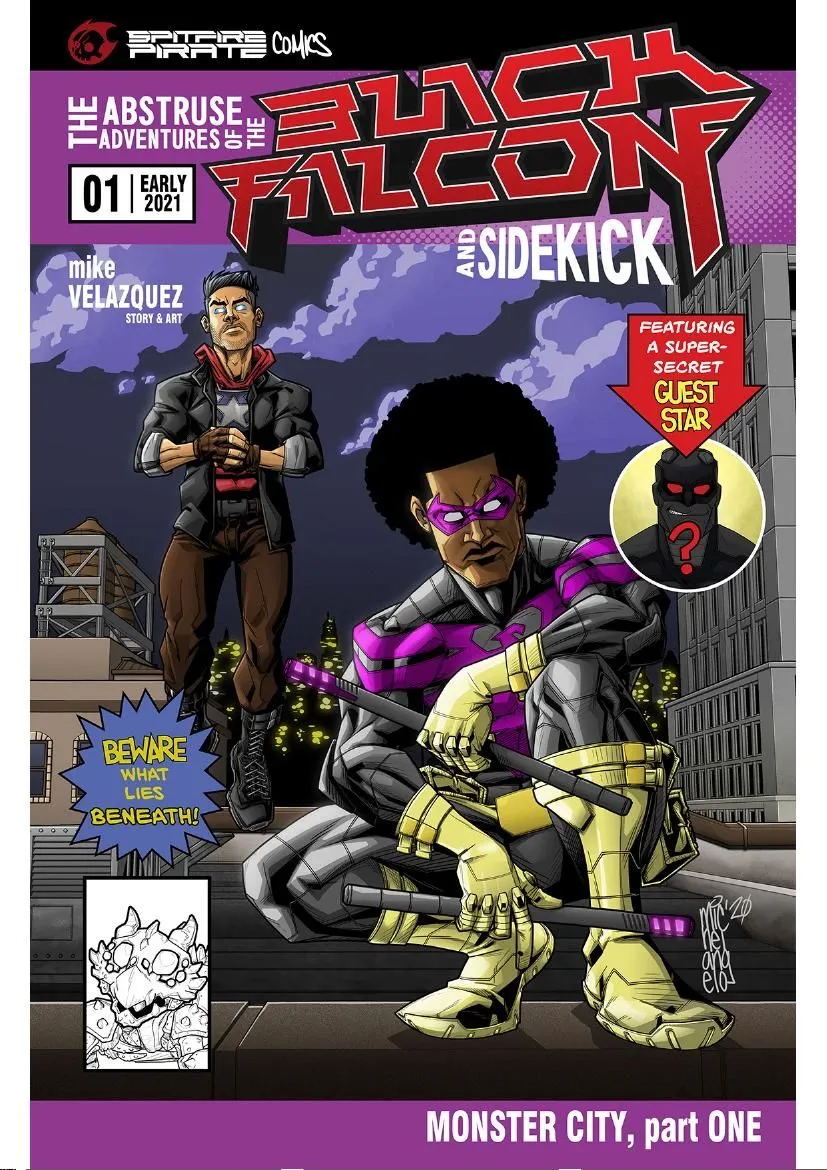Product image for Black Falcon and Sidekick (Monster City, Part 1)