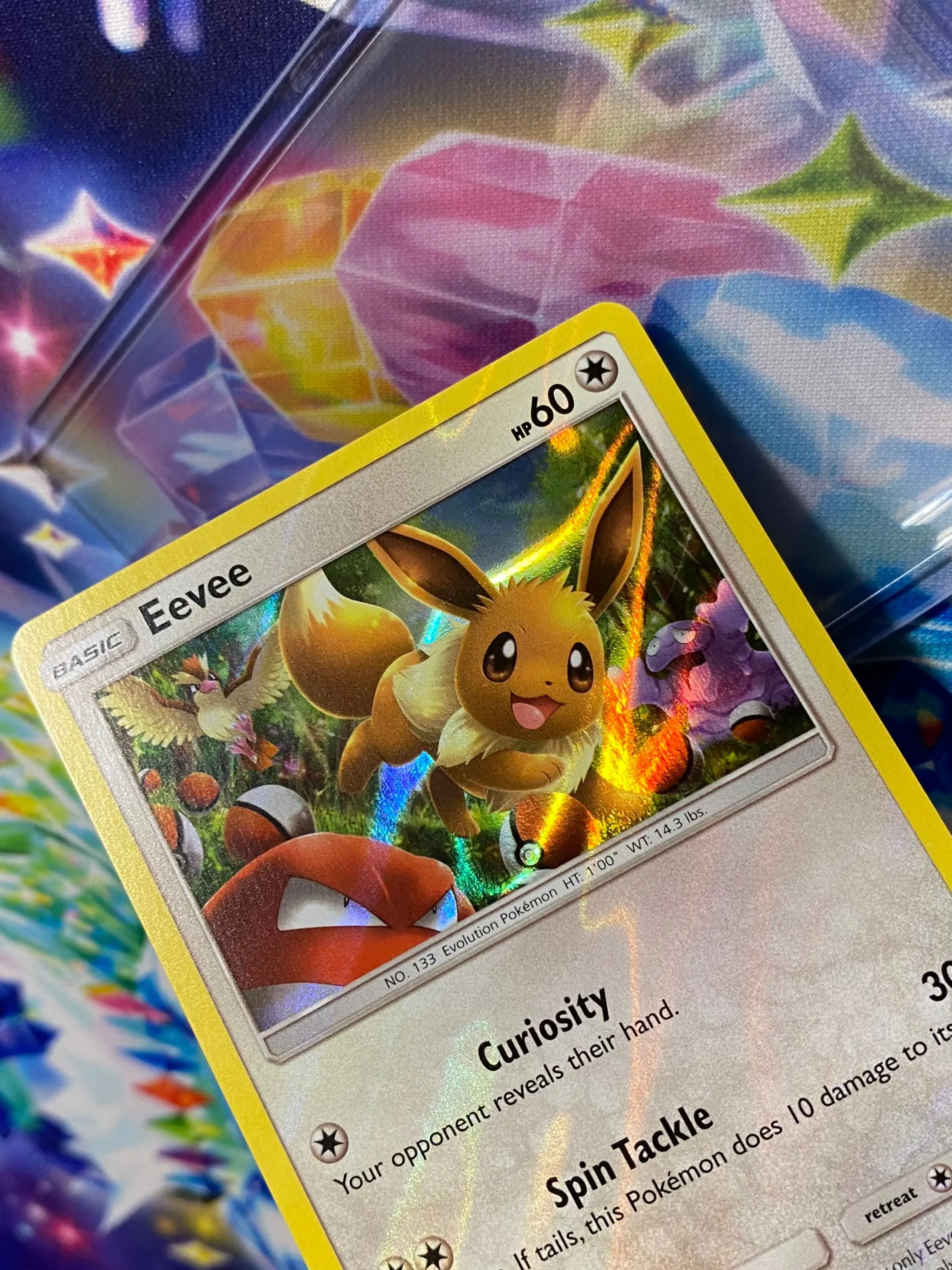 Eevee [Holo Bleed] - (48/68)  Whatnot: Shop, Sell, Connect