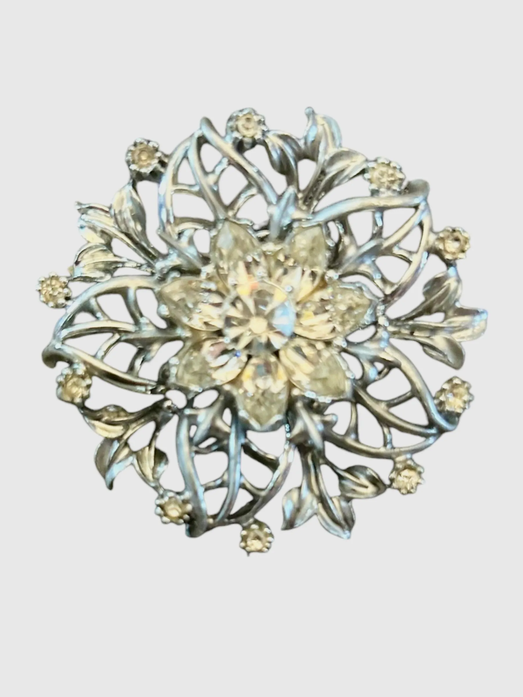 Product image for Coro Rhinestone Brooch (Z)