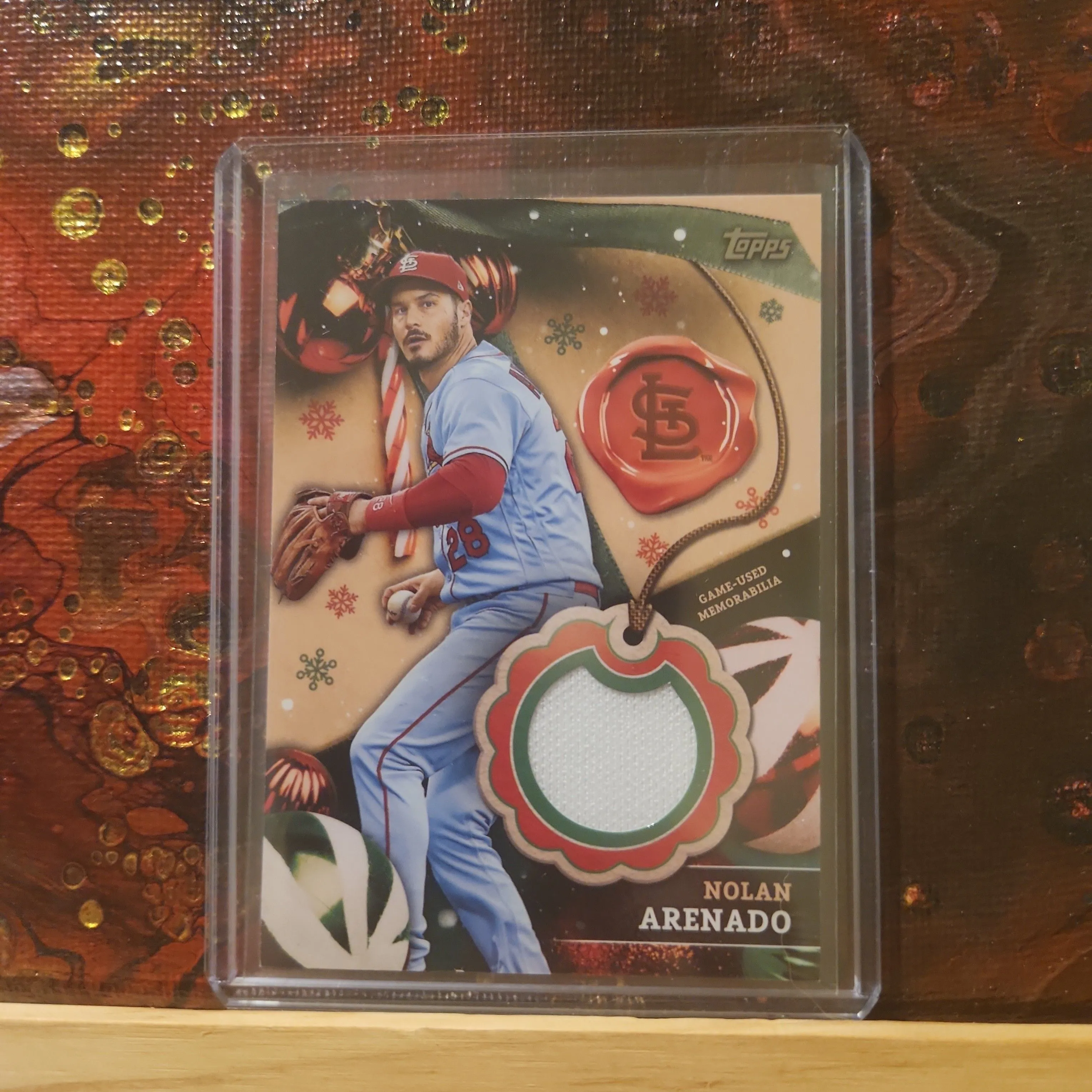 Product image for 2024 Topps Holiday Nolan Arenado Relic
