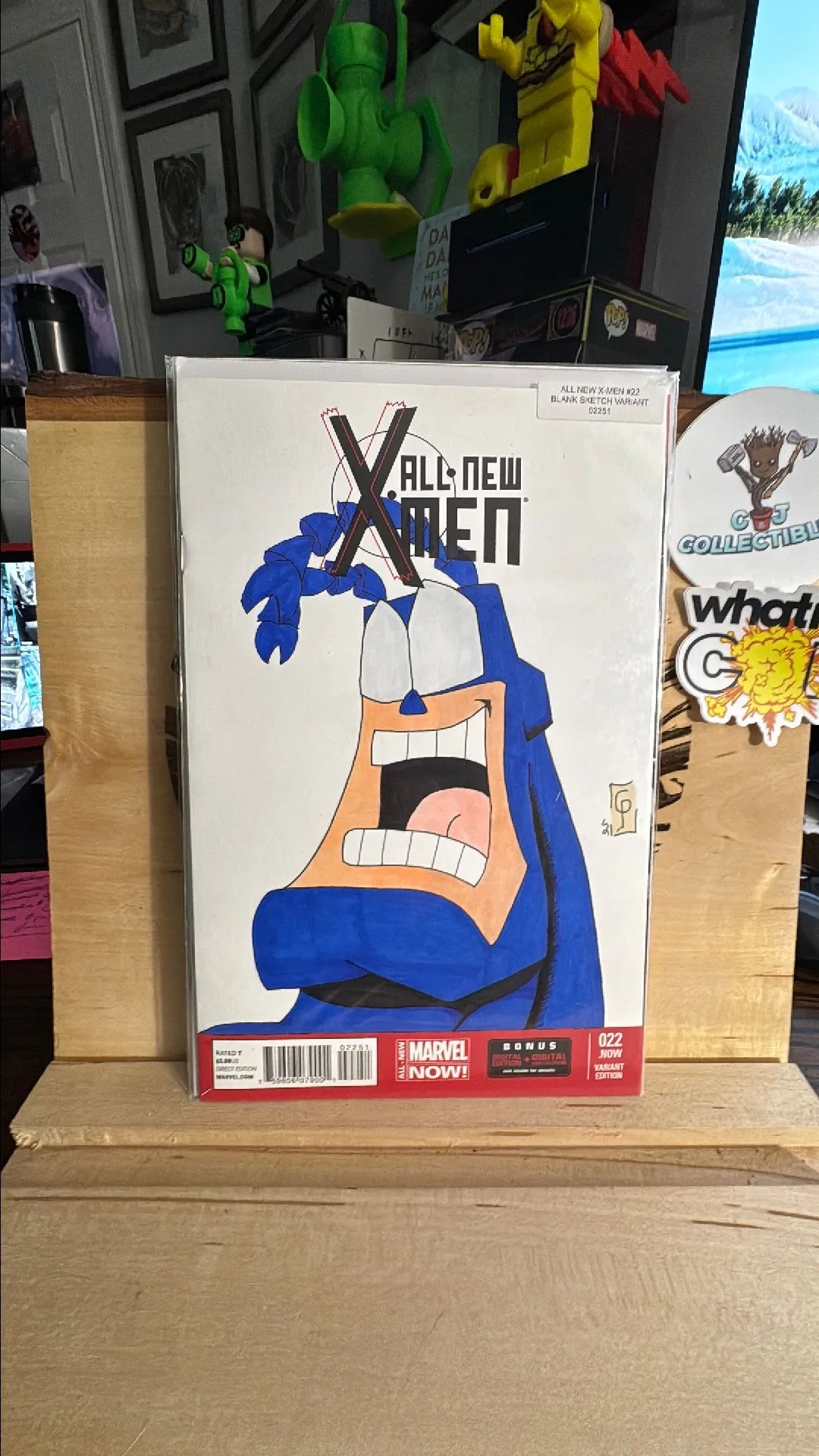 Product image for All-New X-Men, Vol. 1 #22.NOW (Blank Variant Cover w/ The Tick Sketch),  FMV $56💰🤑
