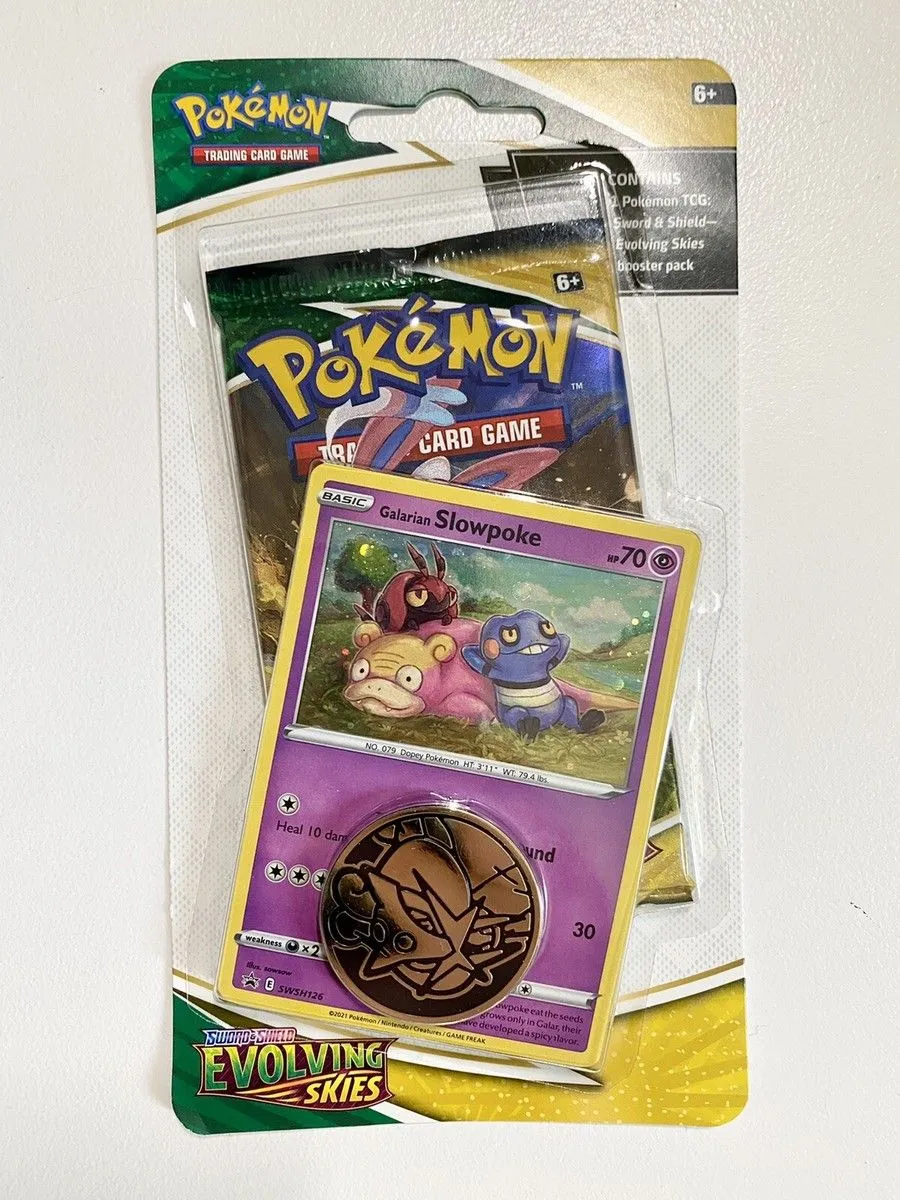 Product image for Pokemon Evolving Skies Checklane Blister (1 Pack Art Chose At Random)
