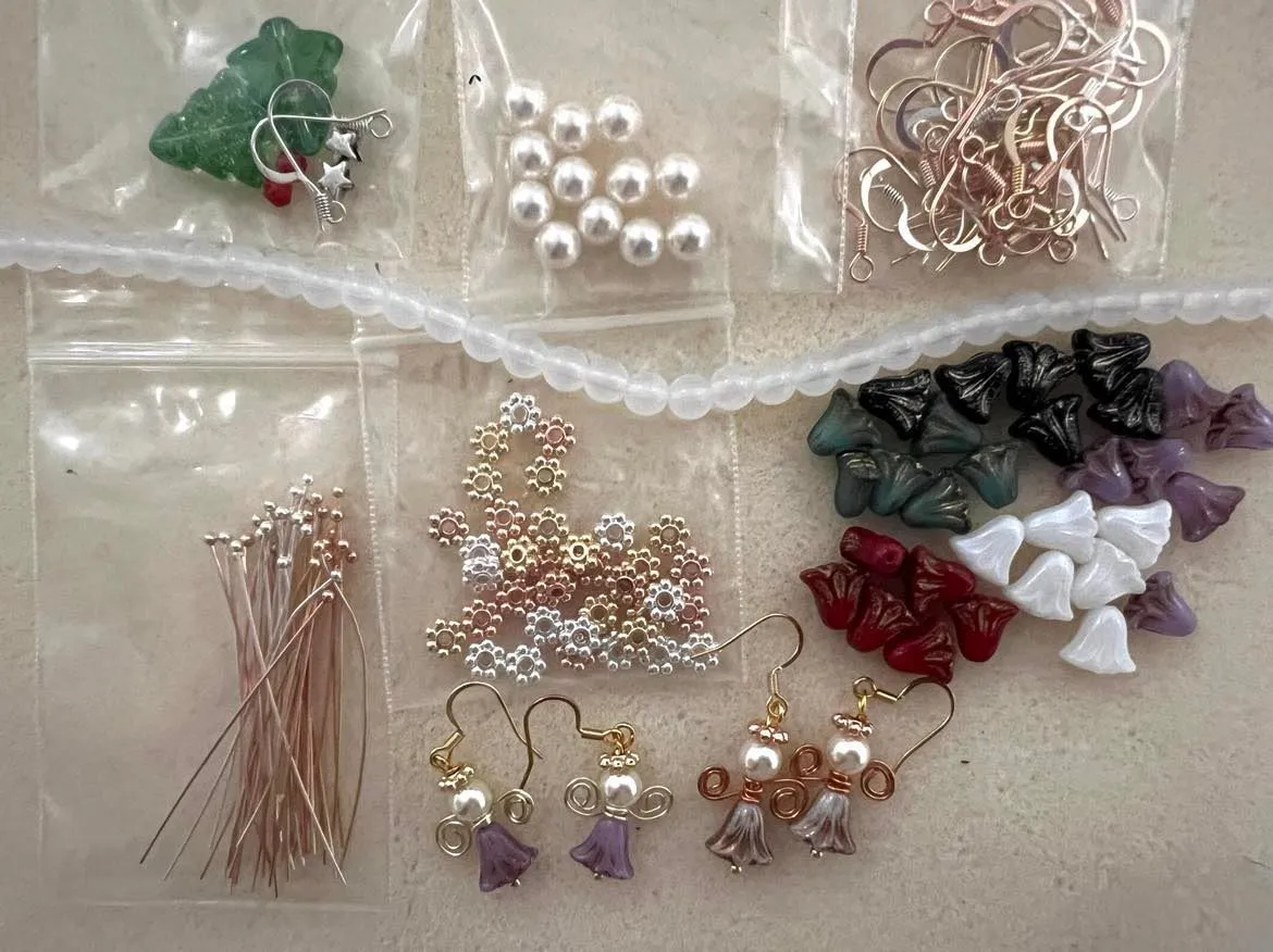 Product image for  Kit for Angel Earrings and Christmas Tree earrings
