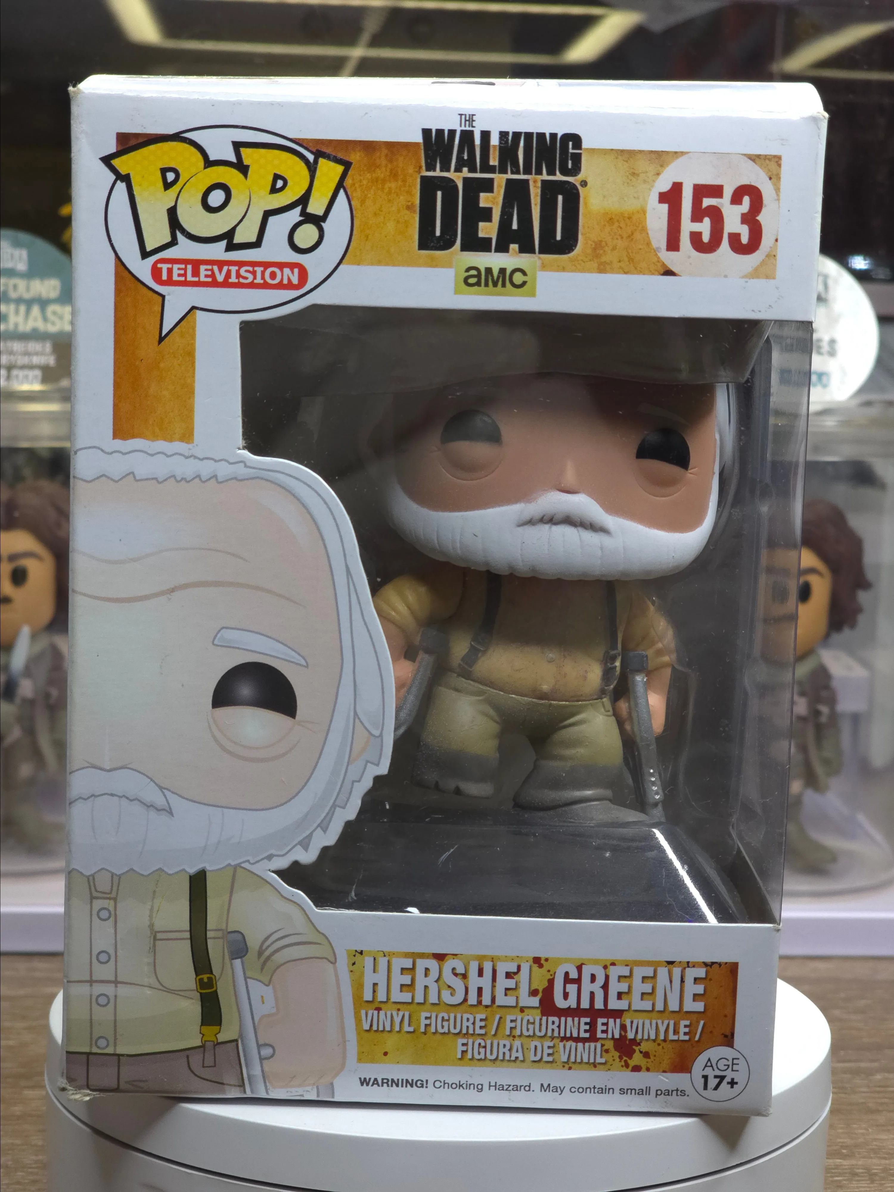Product image for 153	Hershel Greene (The Walking Dead) Television Funko Pop
