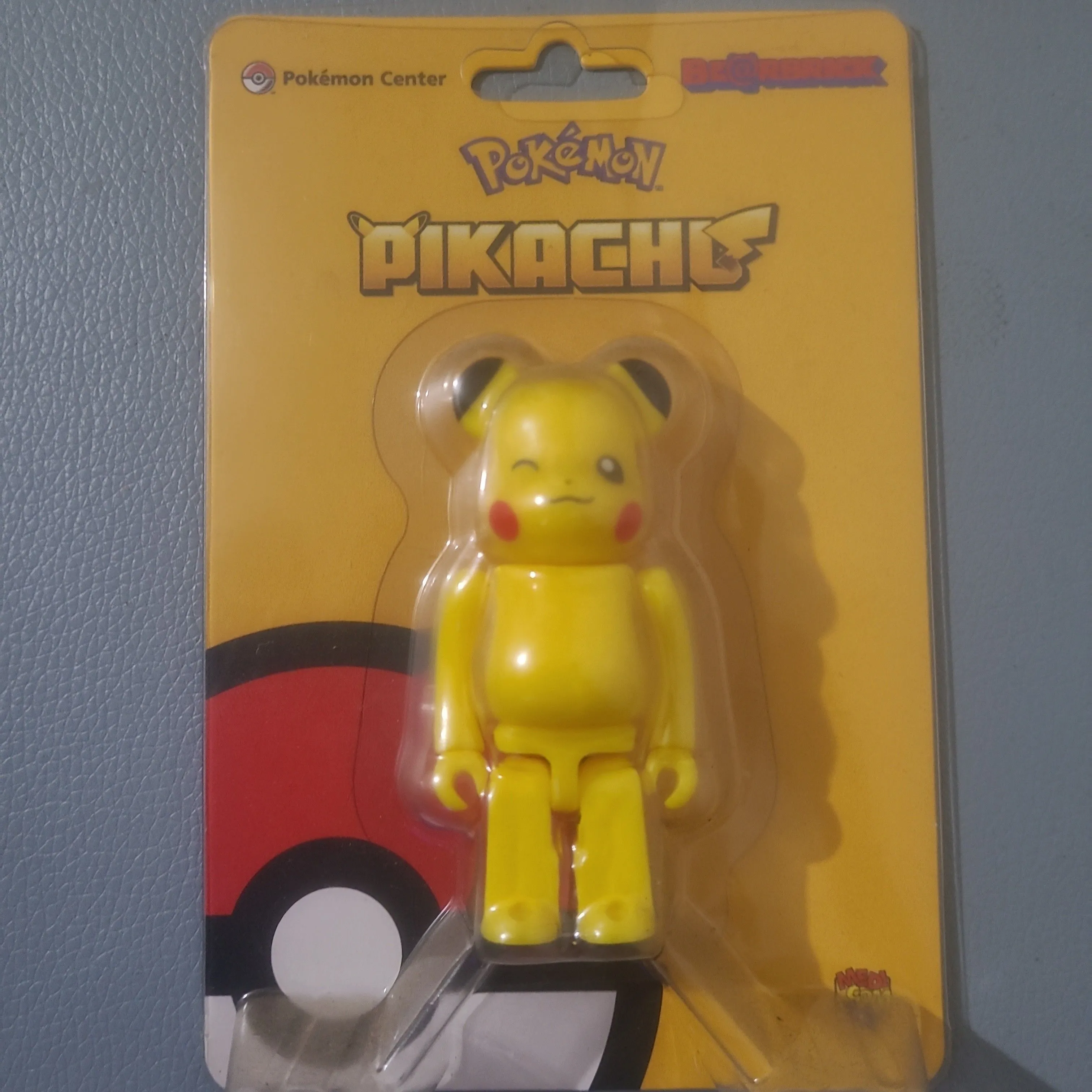 Product image for POKEMON Bearbrick Pikachu Figure! NEW BE@RBRICK from MEDICOM 2.8 Inch Cute!