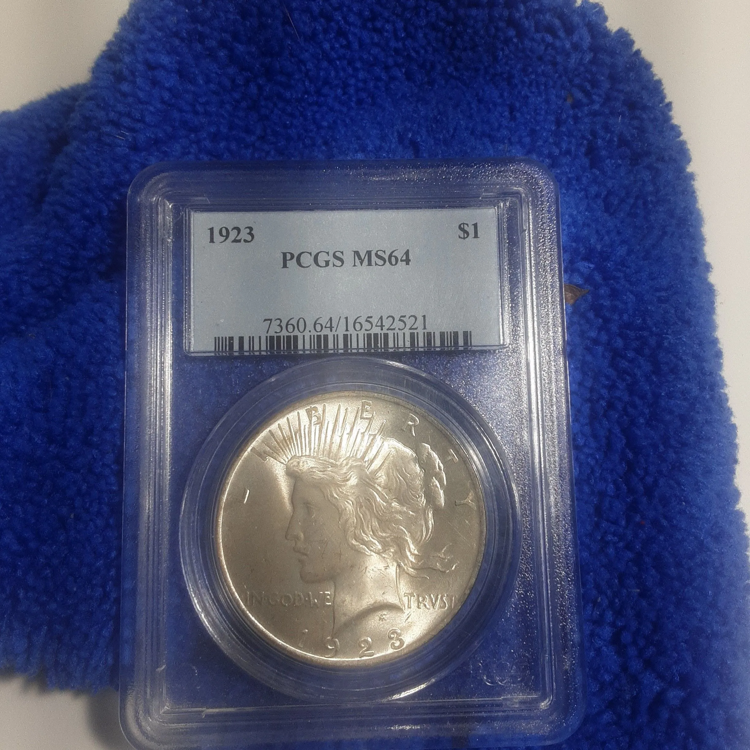 Product image for 1923 $1 MS64 PCGS