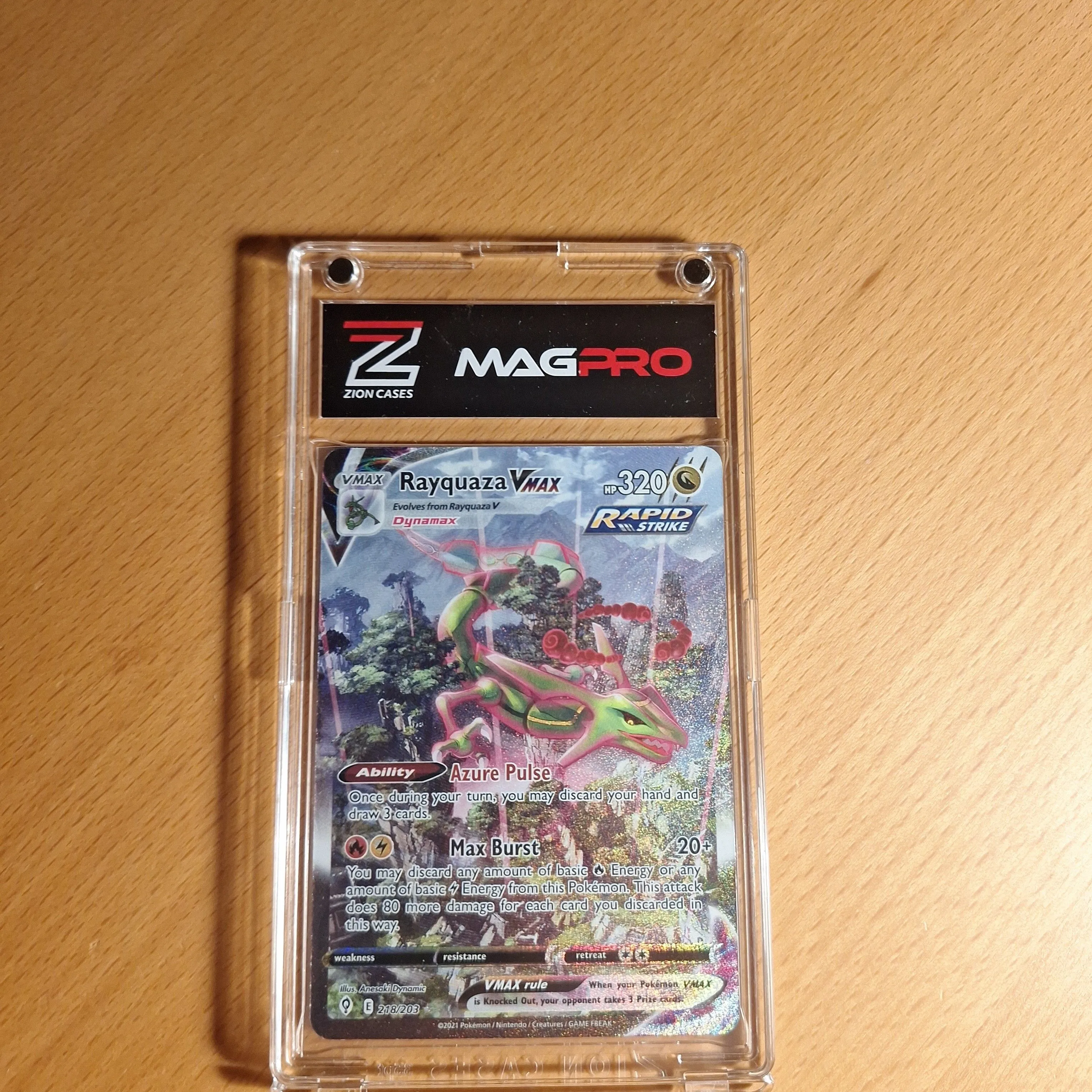 Rayquaza VMAX (Alternate Art Secret) - SWSH07: Evolving Skies (SWSH07)   Whatnot: Shop, Sell, Connect