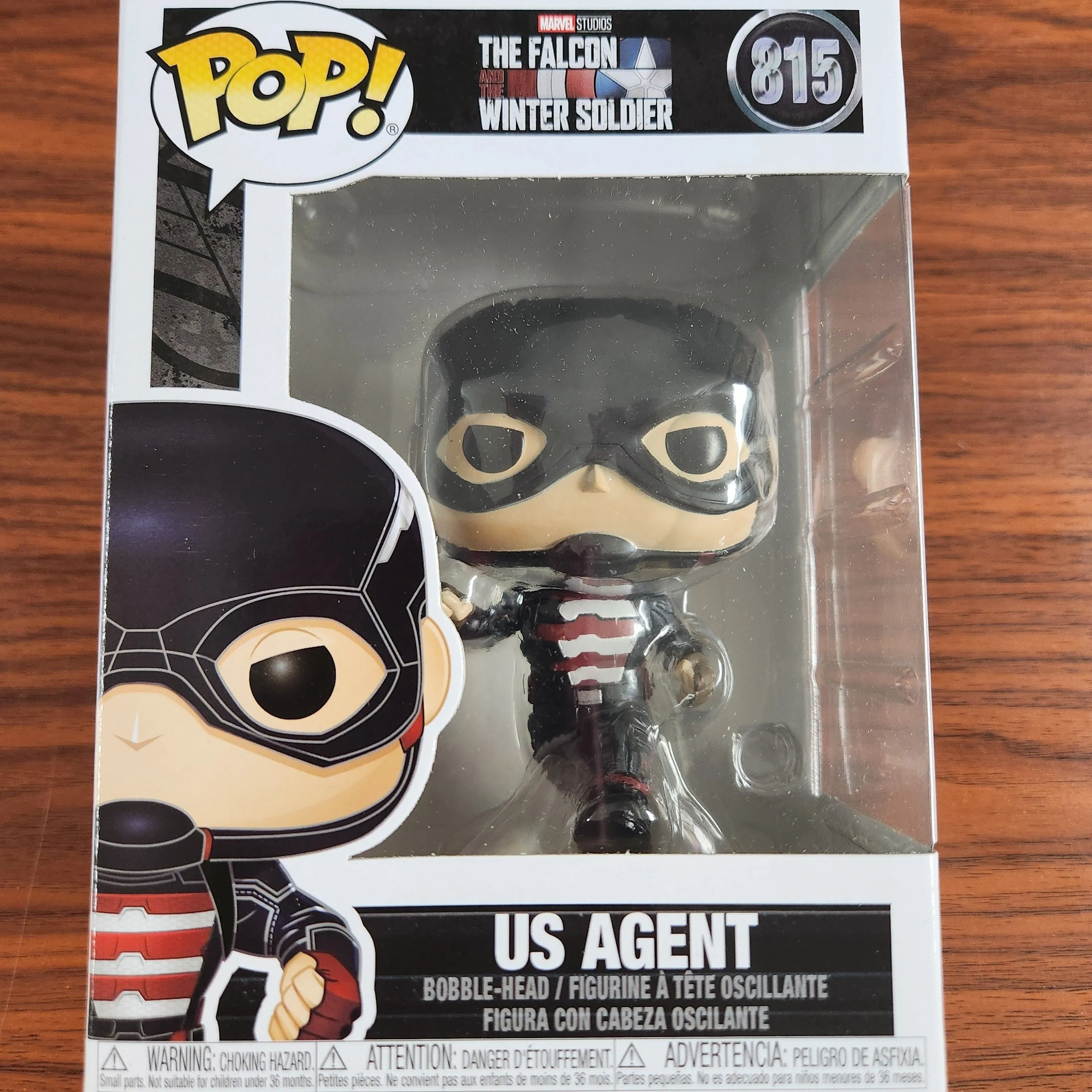 Product image for US Agent #815 Marvel The Falcon and The Winter Soldier Vinyl Figure
