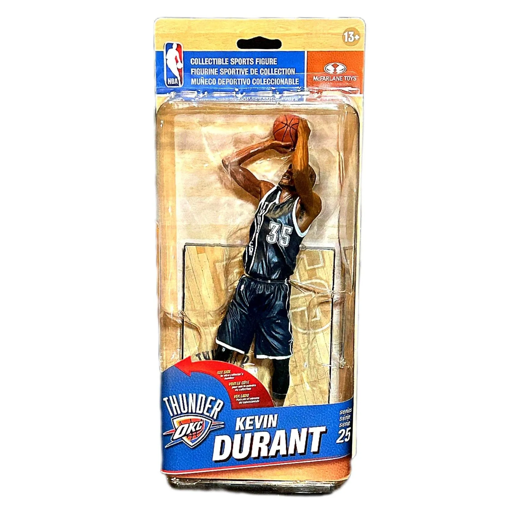 Product image for Kevin Durant Oklahoma City Thunder Figure McFarlane Toys NBA Sports Picks Series 25