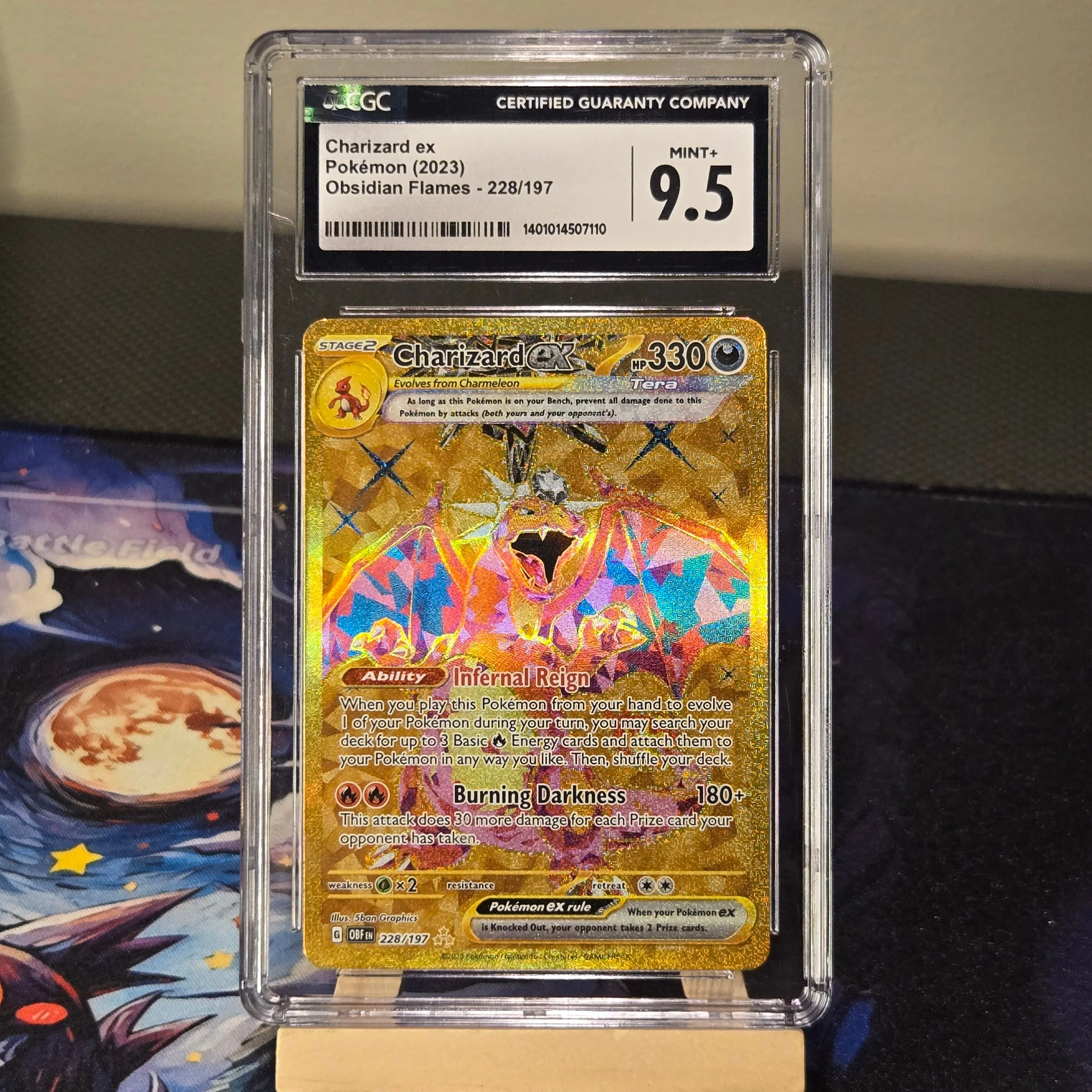 Product image for Charizard ex 228/197 Mint+ 9.5