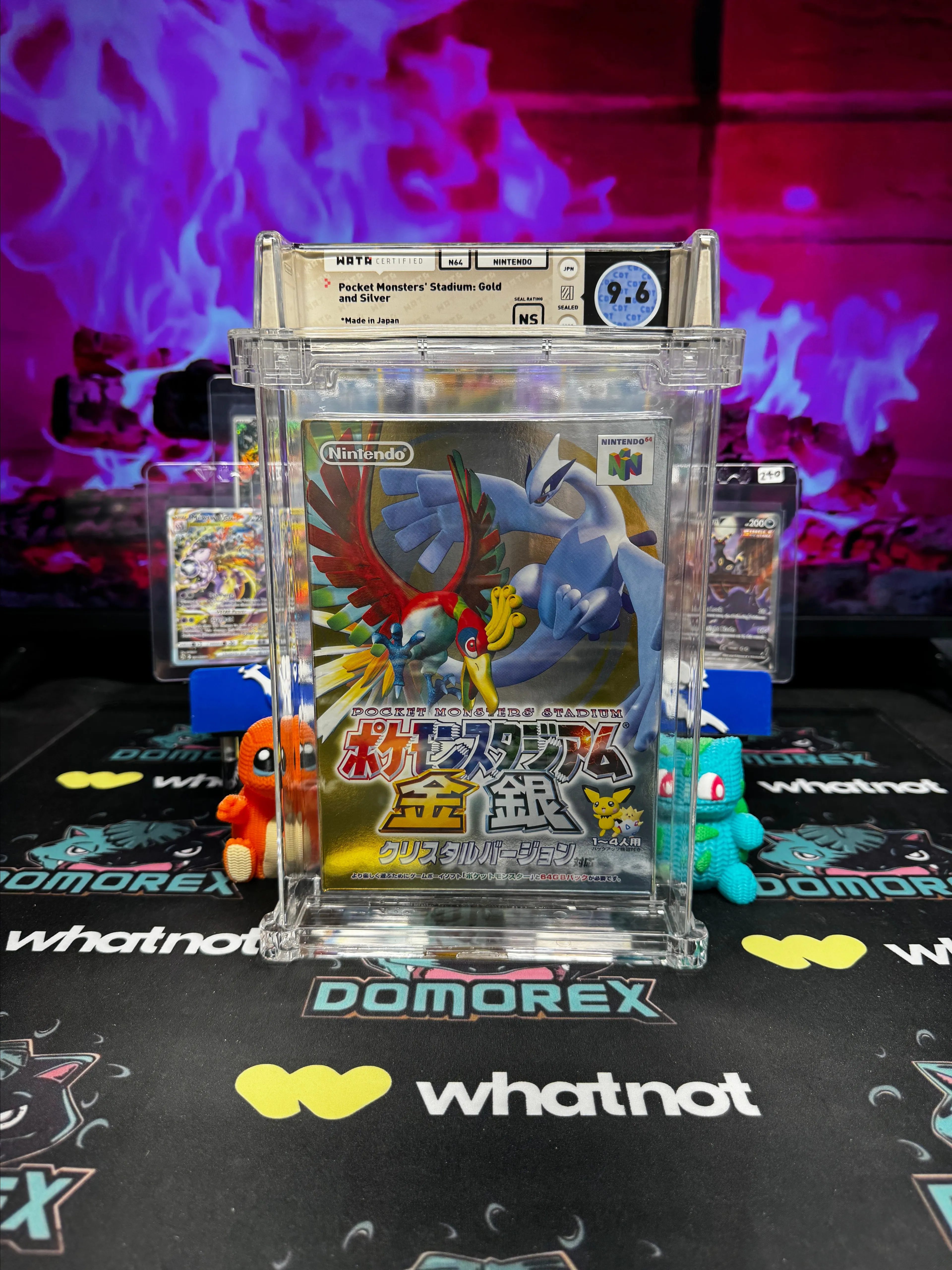 Product image for 2000 JPN Pokémon Stadium: Gold & Silver- WATA 9.6