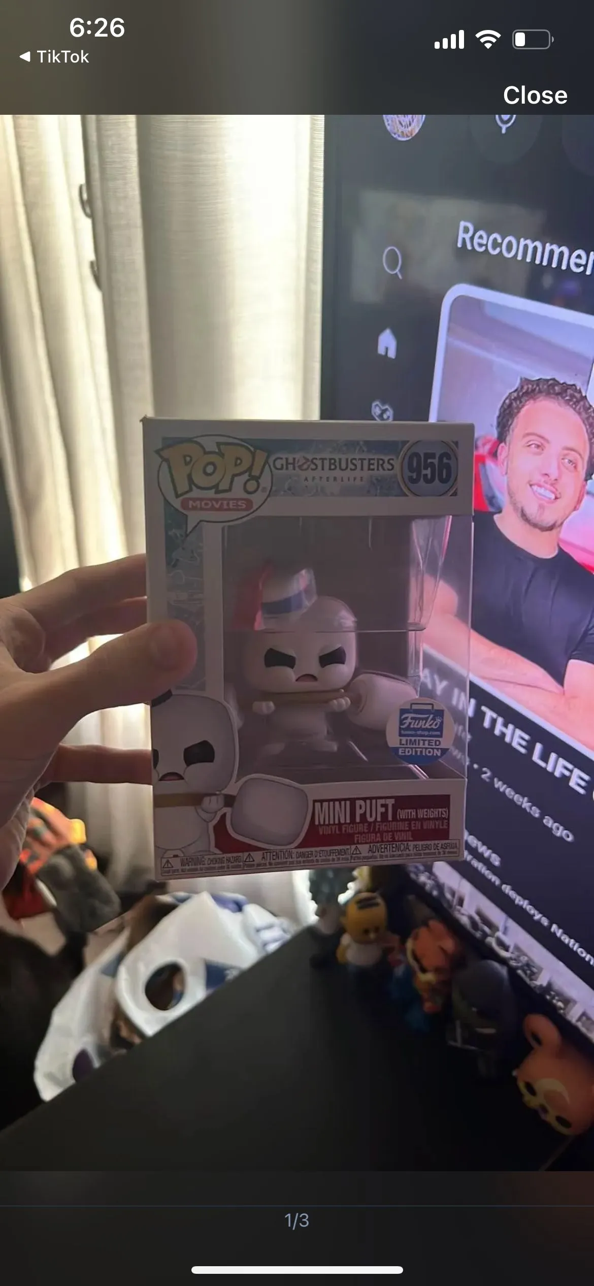 Product image for Mini Puft with weights light flaw