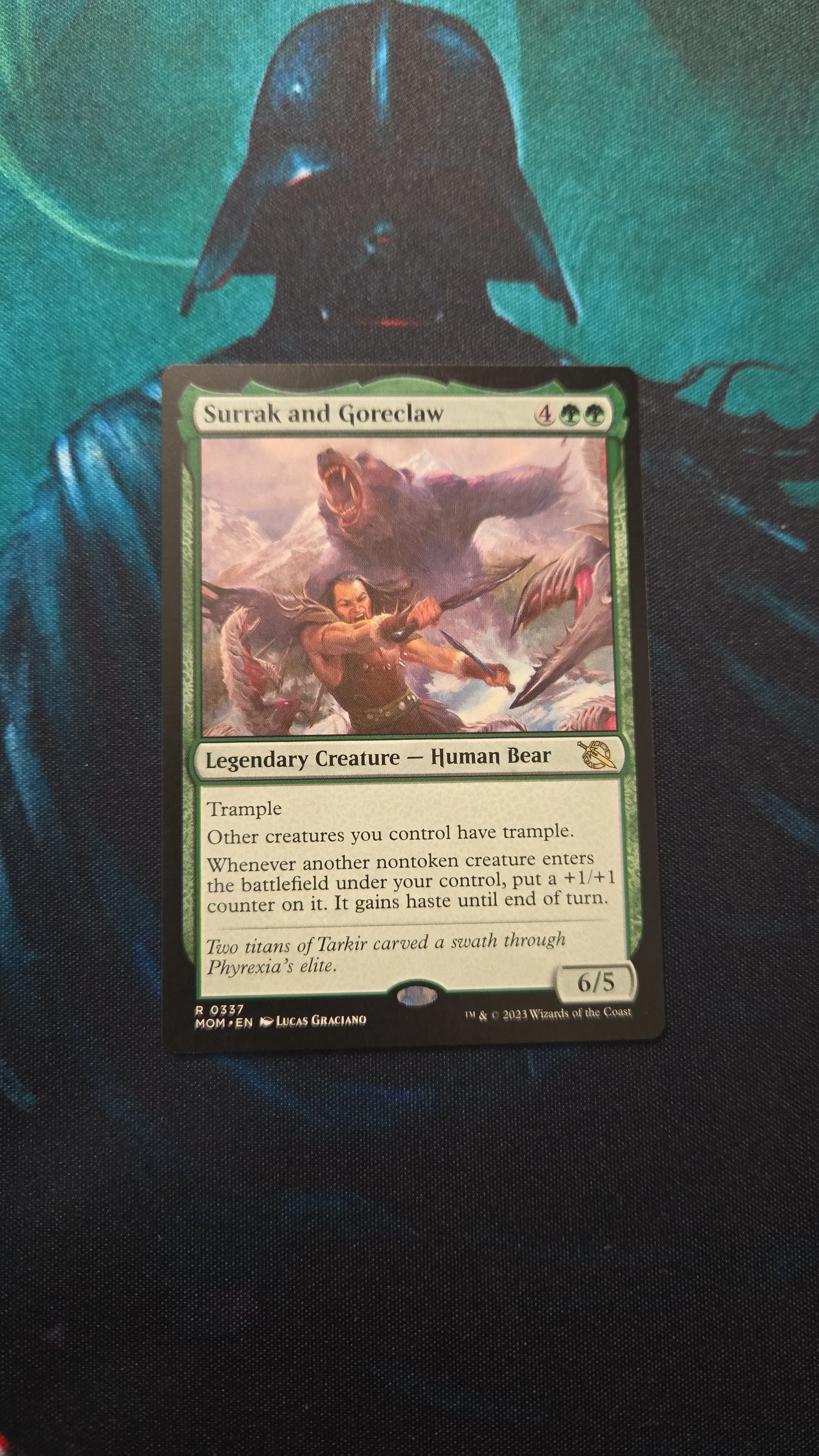 Product image for Surrak and Goreclaw (#337) March of the Machine