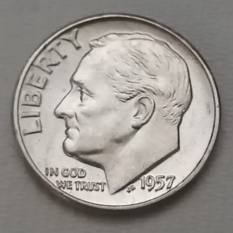 Product image for MS 1957 Silver Dime