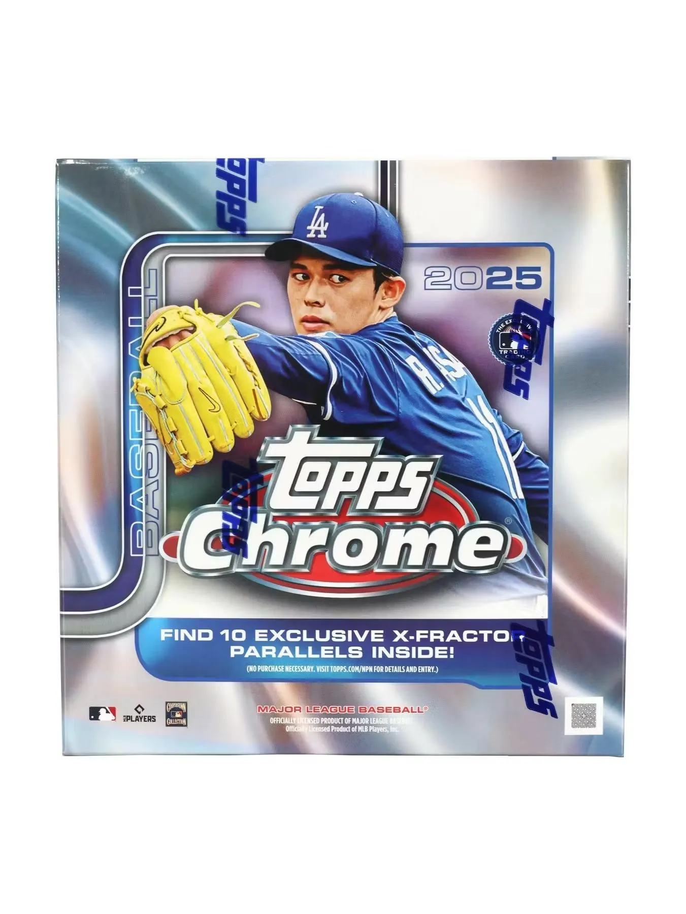Product image for 2025 Topps Chrome Baseball MLB Mega Box Pack - 1 Pack