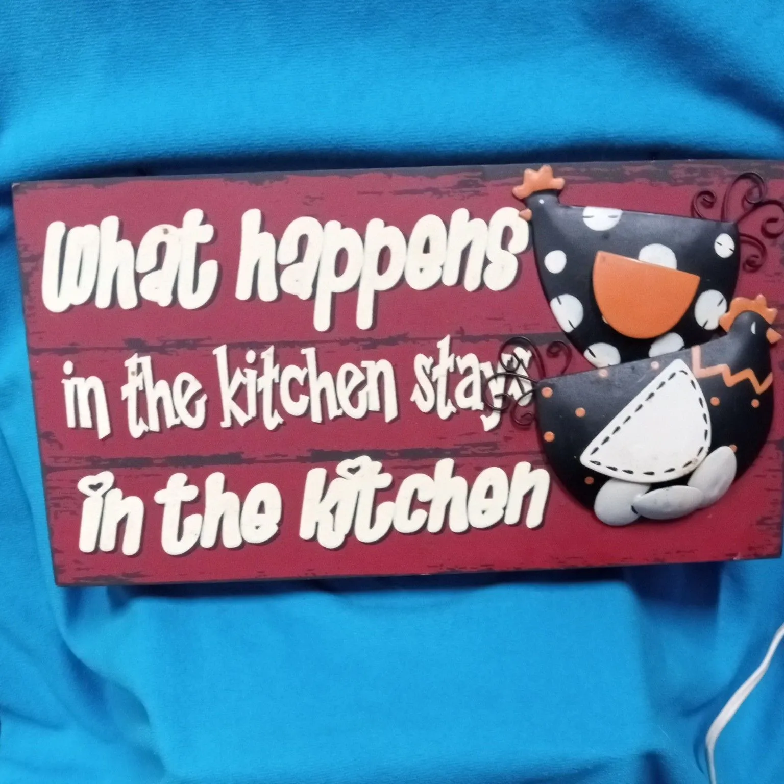 Product image for kitchen sign