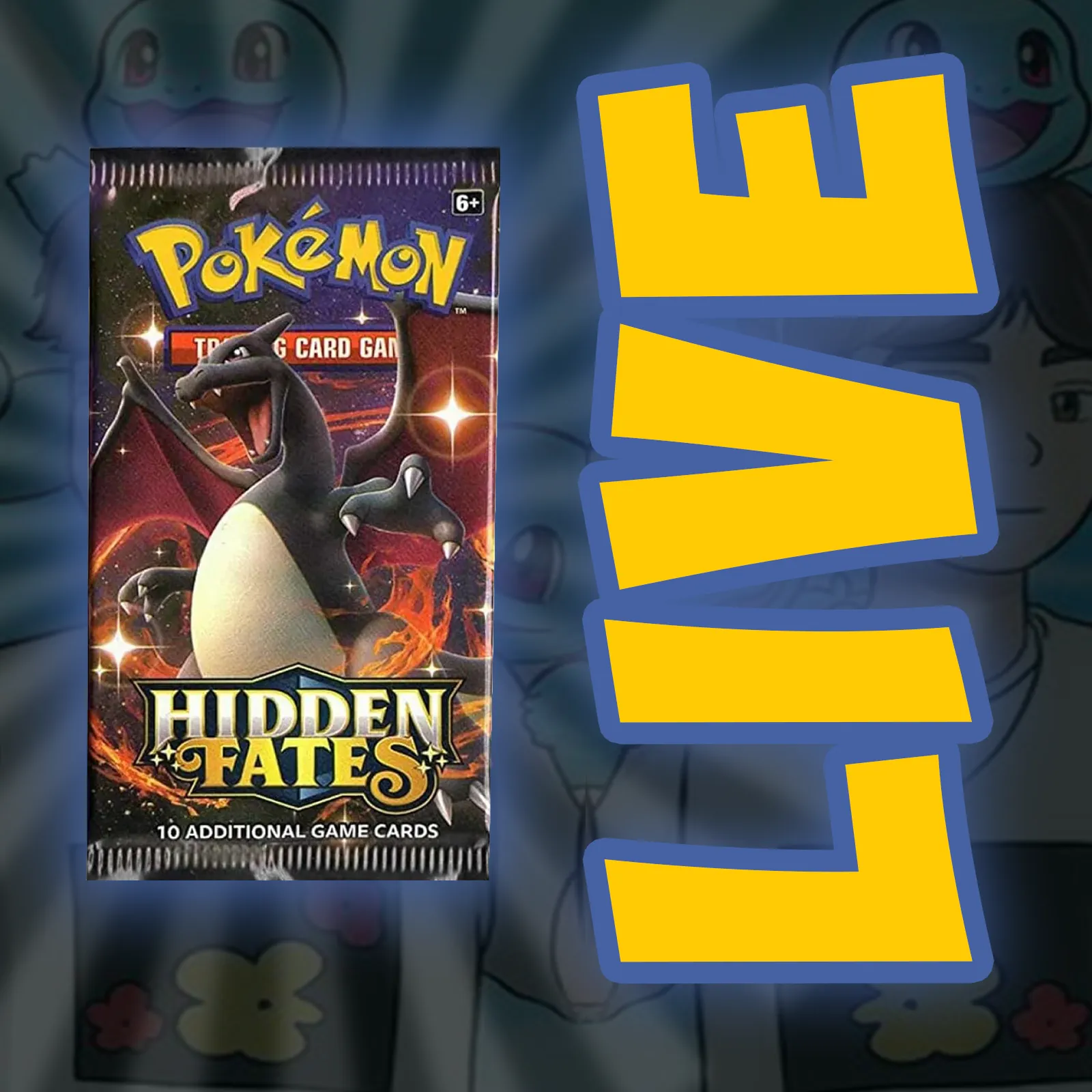 1X) HIDDEN FATES BOOSTER PACK  Whatnot: Shop, Sell, Connect
