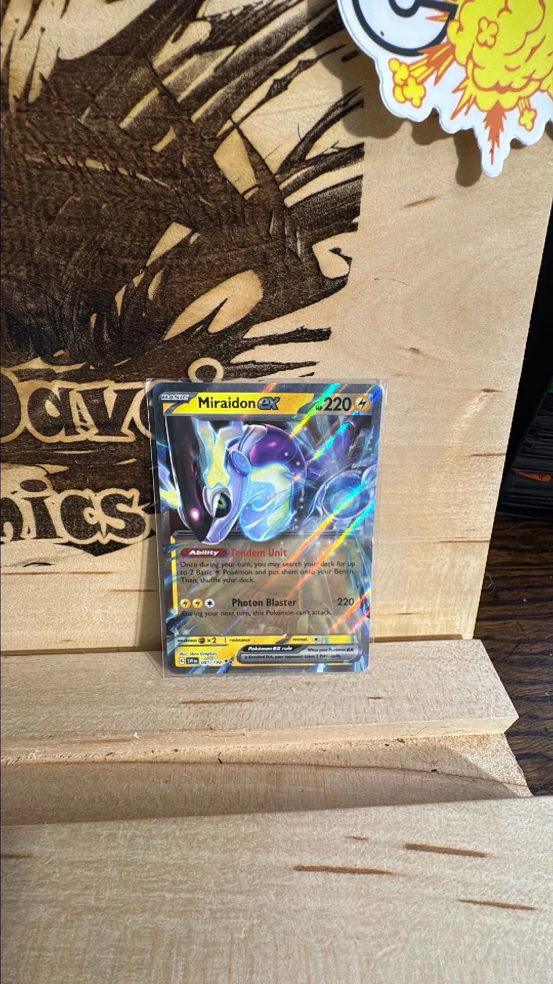 Product image for Miraidon ex POKEMON Scarlet & Violet