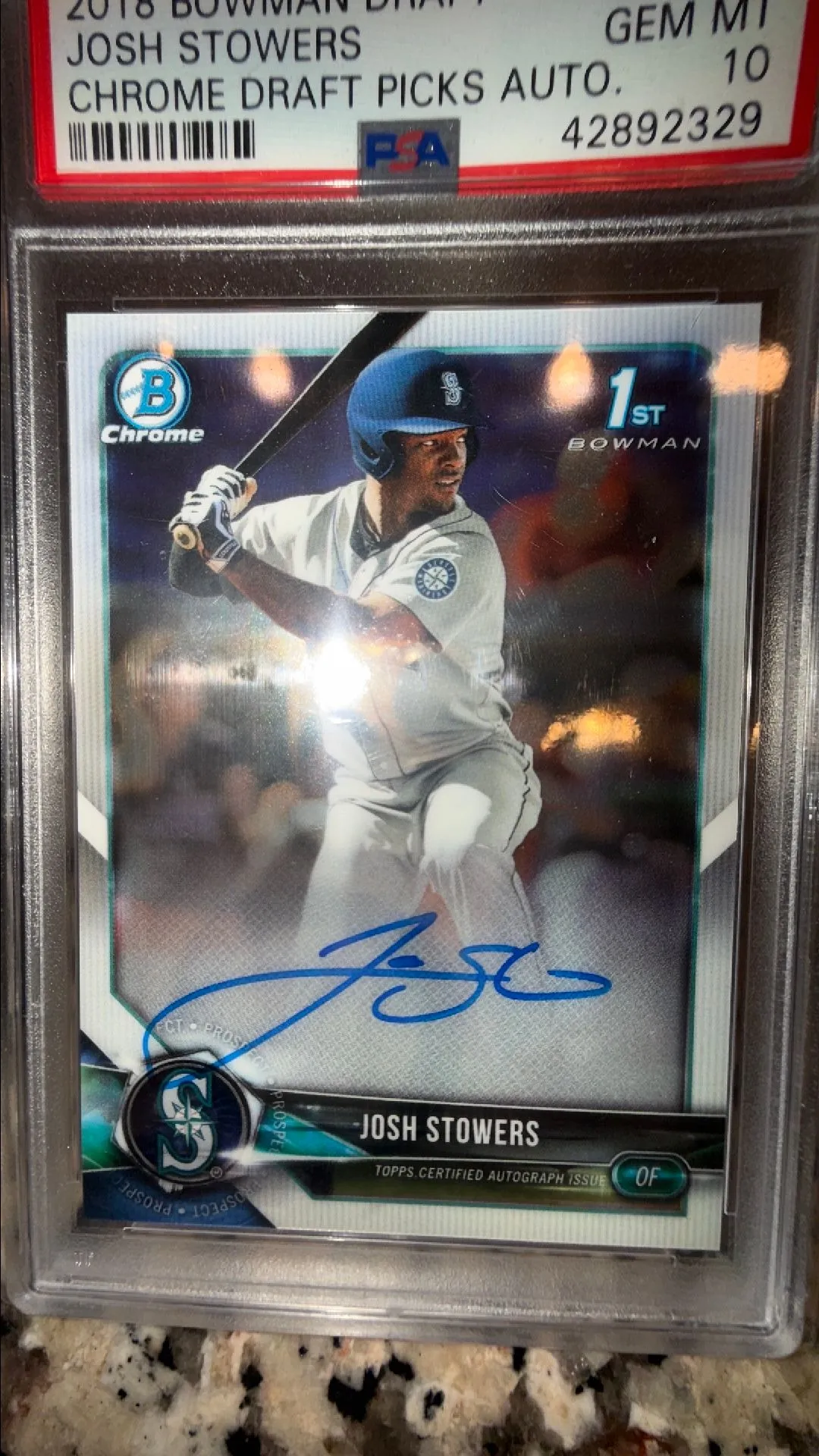 Product image for Josh Stowers Chrome 1st Bowman
