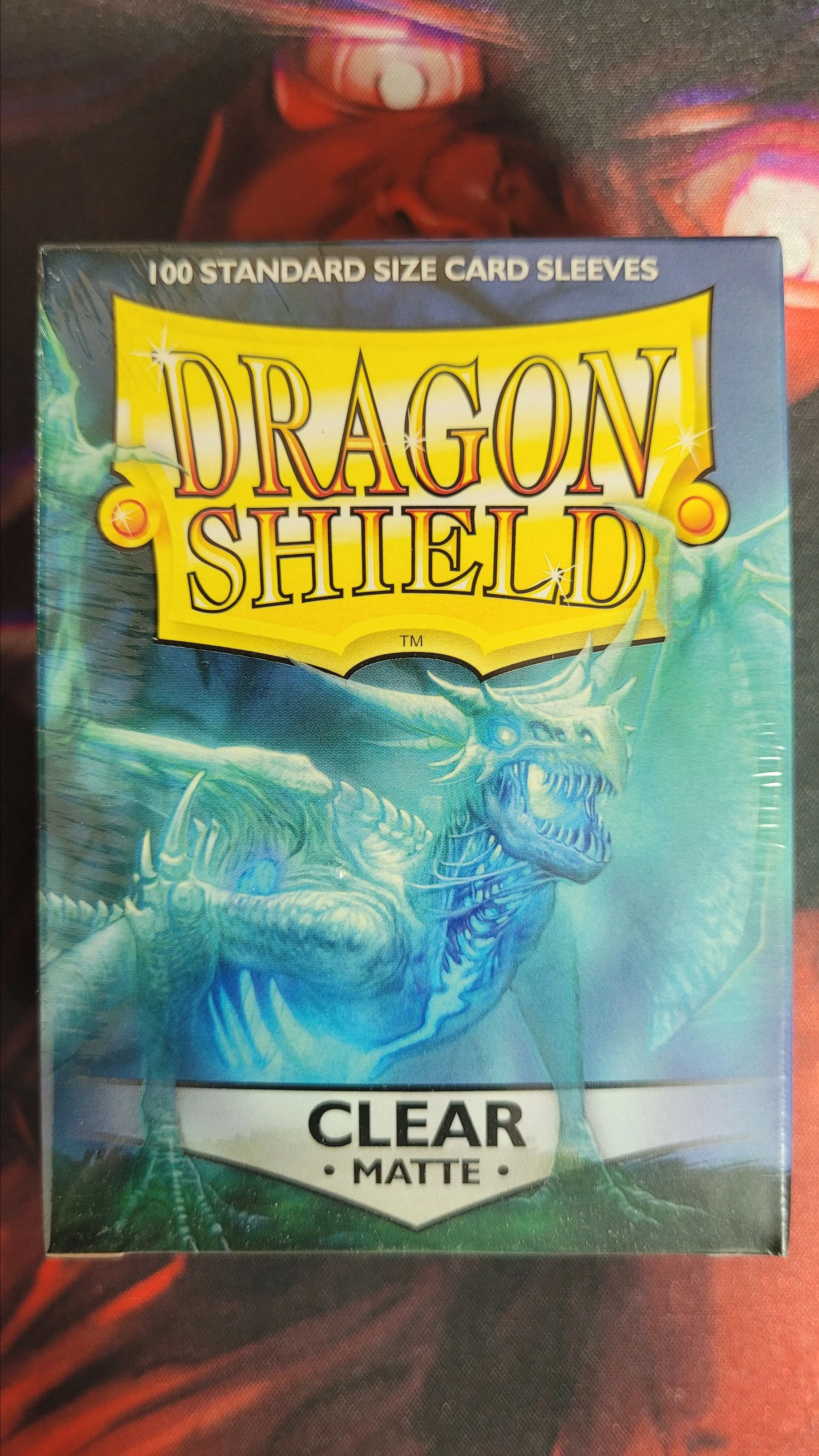 Product image for Sleeves Standard (/deck protector) Dragon Shield "Matte - Clear"