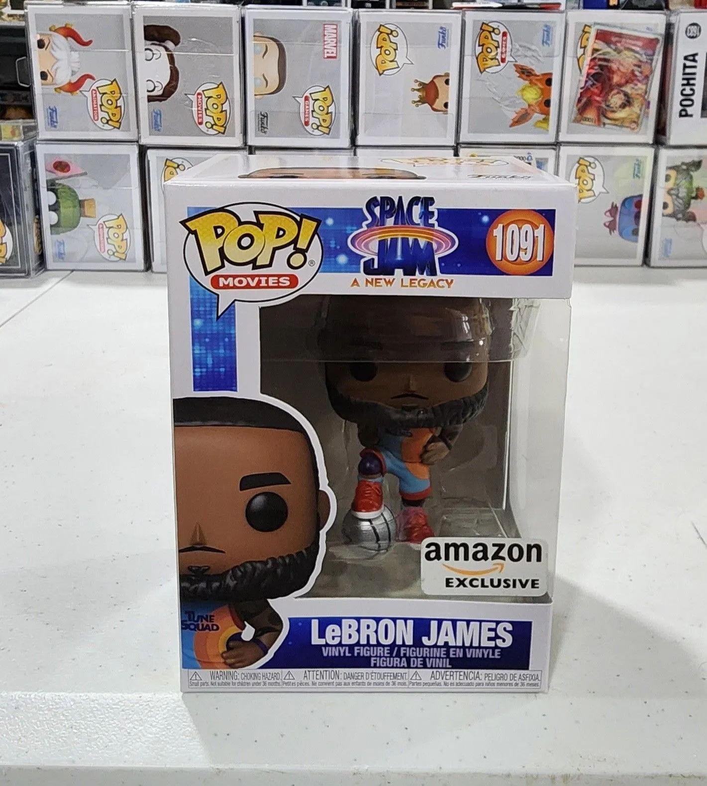 Product image for Funko Pop Space Jam A New Legacy Lebron Jamea # 1059