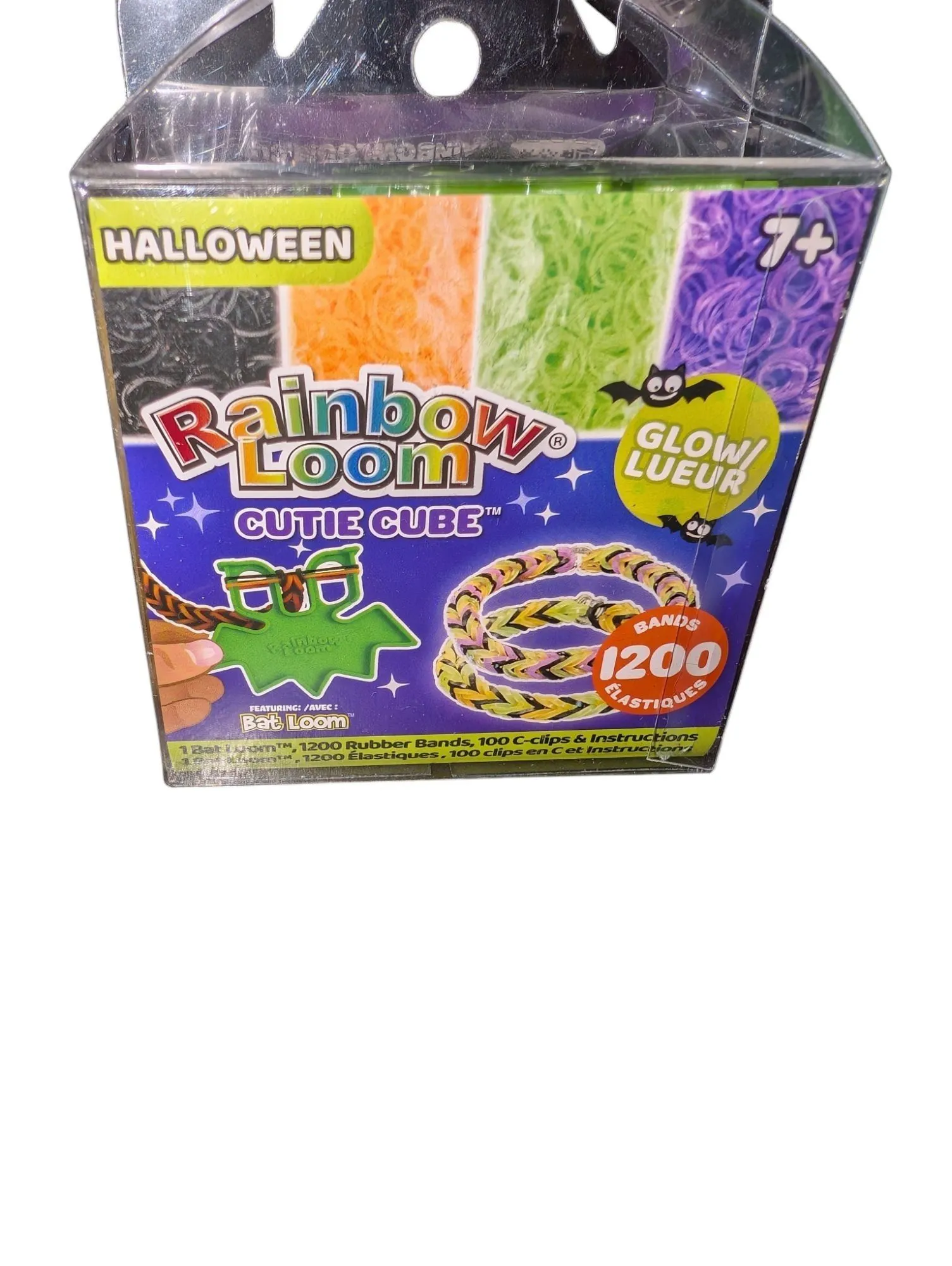 Product image for Rainbow Loom Cutie Cube set.