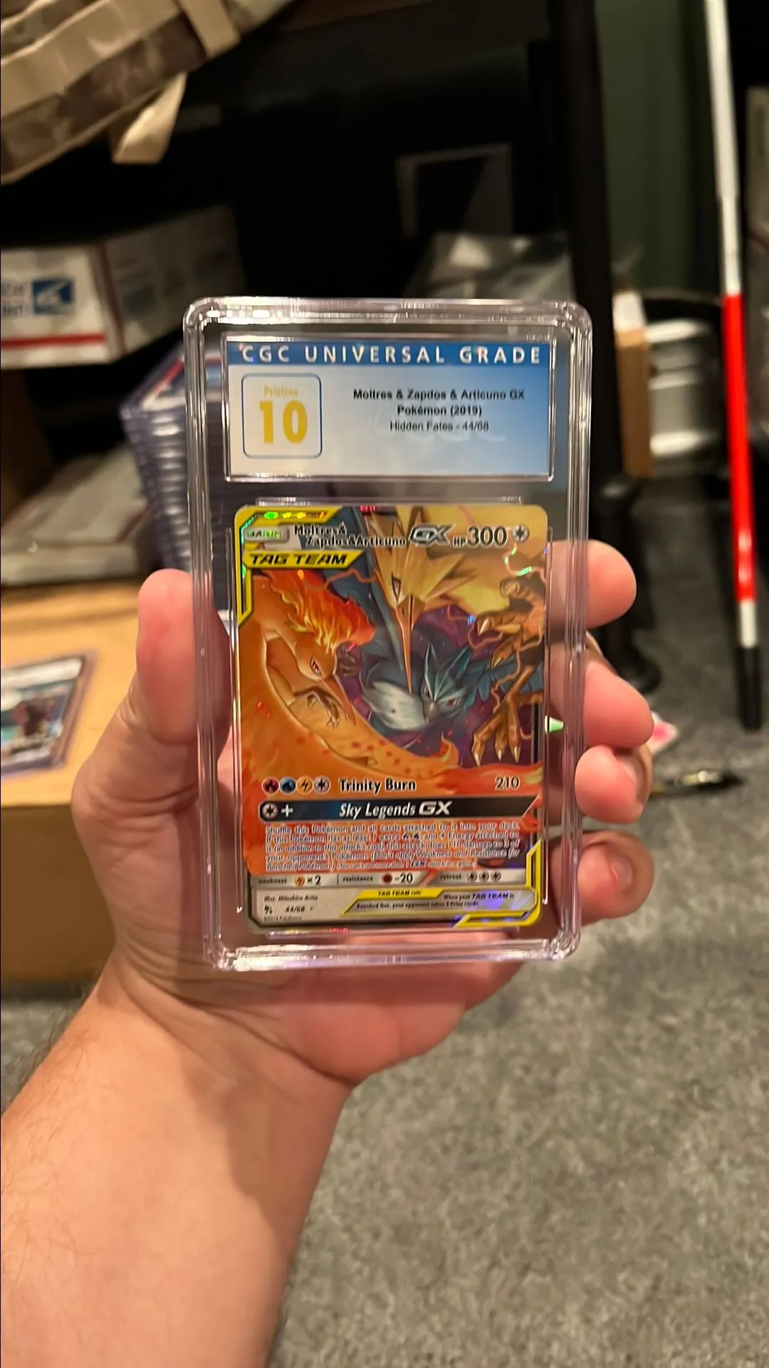 Product image for Moltres & Zapdos & Articuno GX