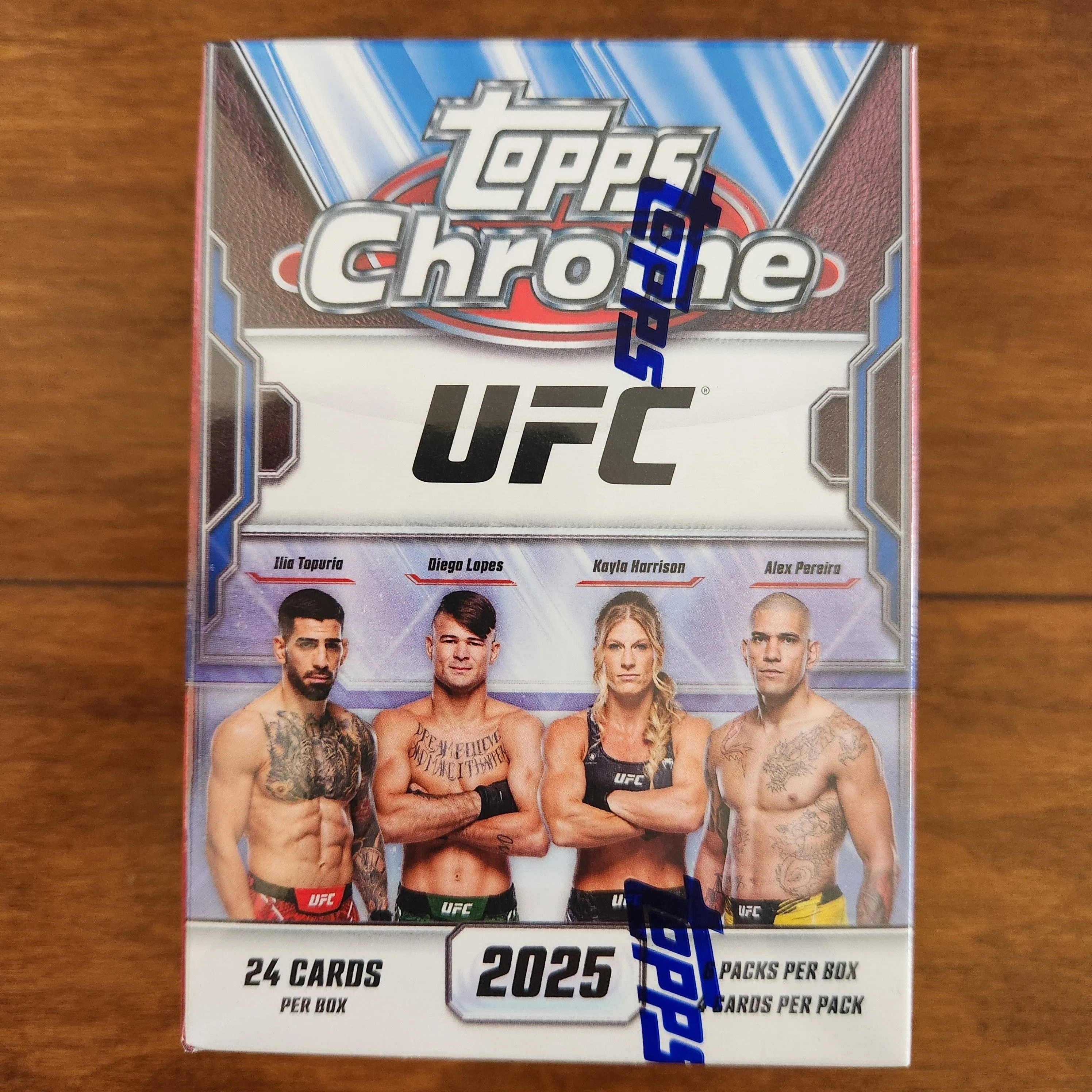 Product image for 2025 Topps Chrome UFC Blaster Box Value Box