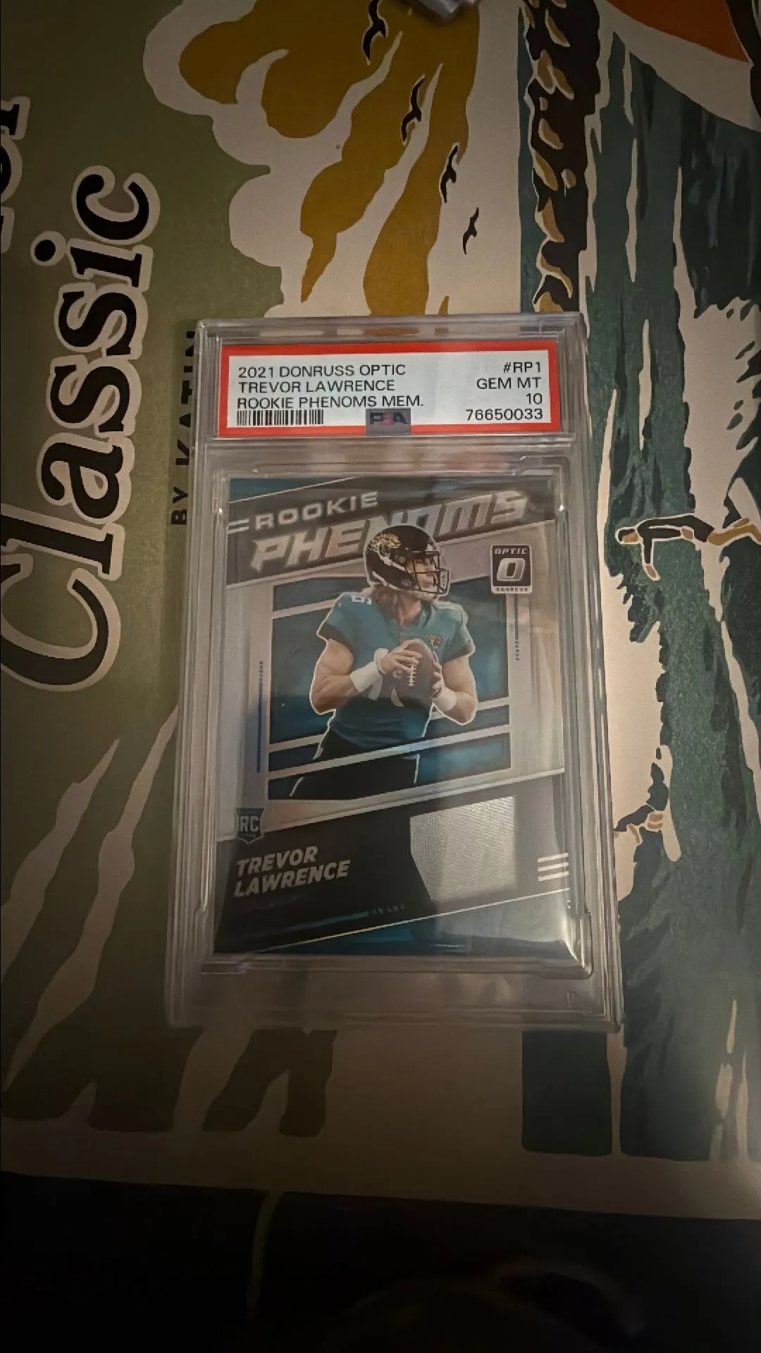 Product image for Trevor Lawrence optic gem 10