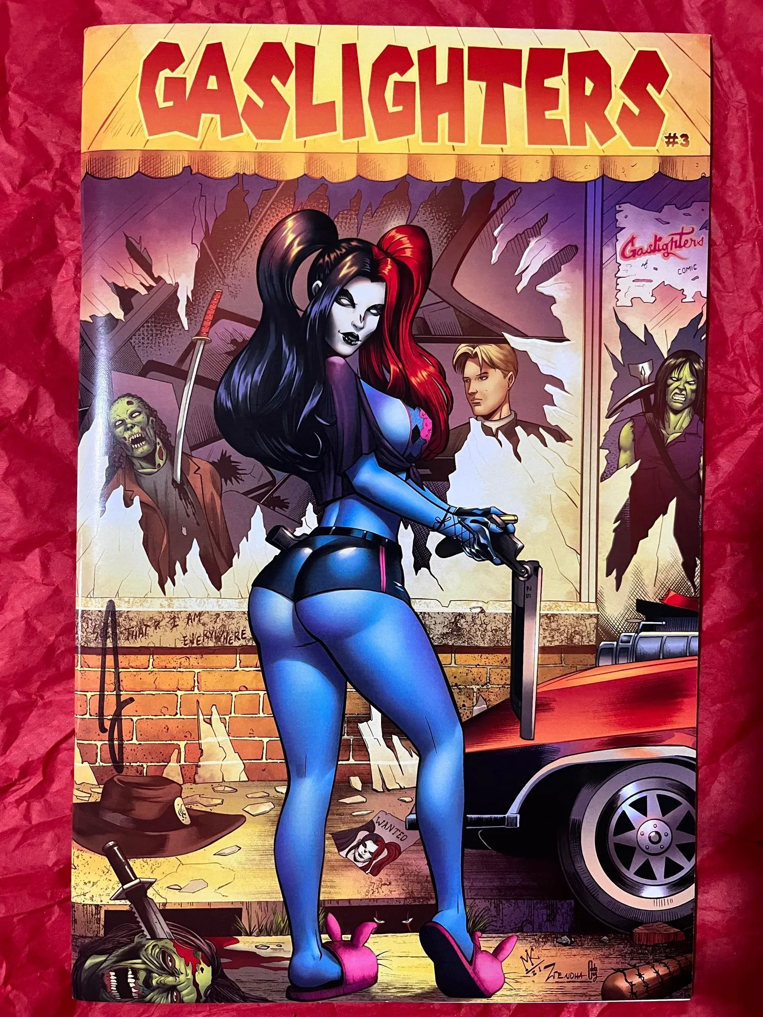Product image for Gaslighters 3 Cover C by Mike Constantino