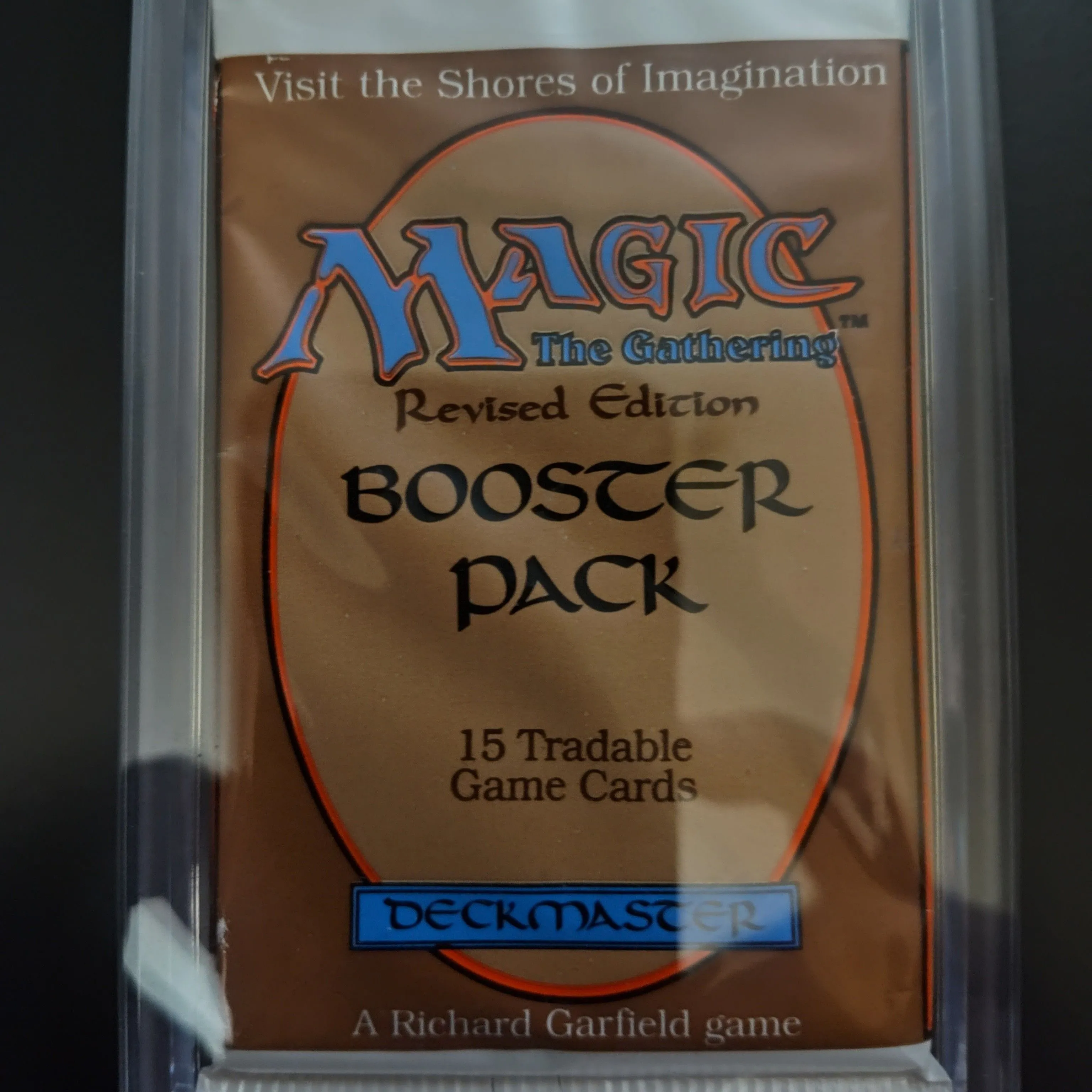 sealed revised booster box Magic The Gathering MTG Revised Edition 3rd Edition Booster Pack Box main image 0