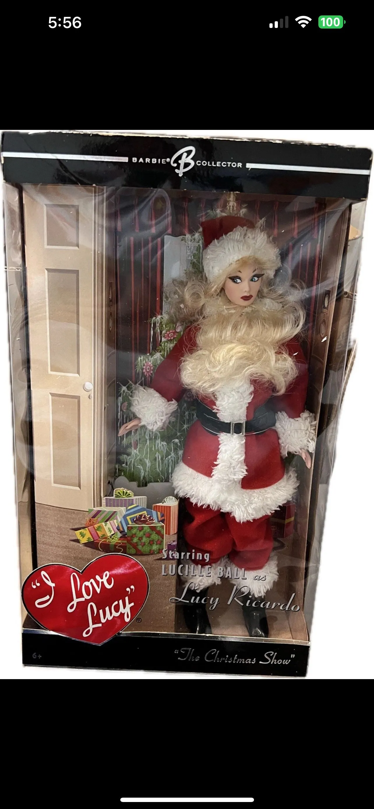 2006 The Christmas Show Lucille Ball I Love Lucy Barbie
