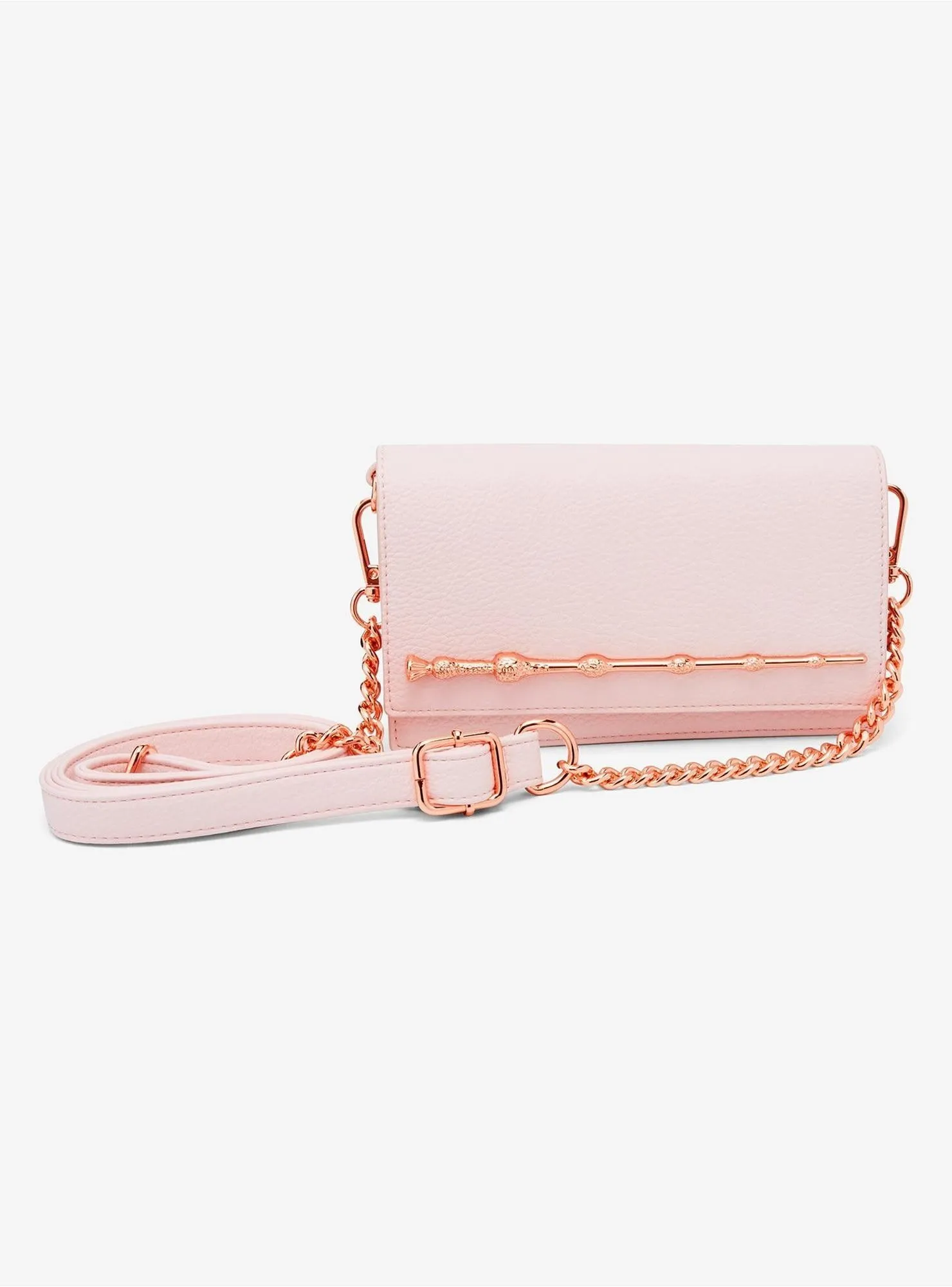 Product image for Loungefly Harry Potter Elder Wand Blush Crossbody Bag NWT