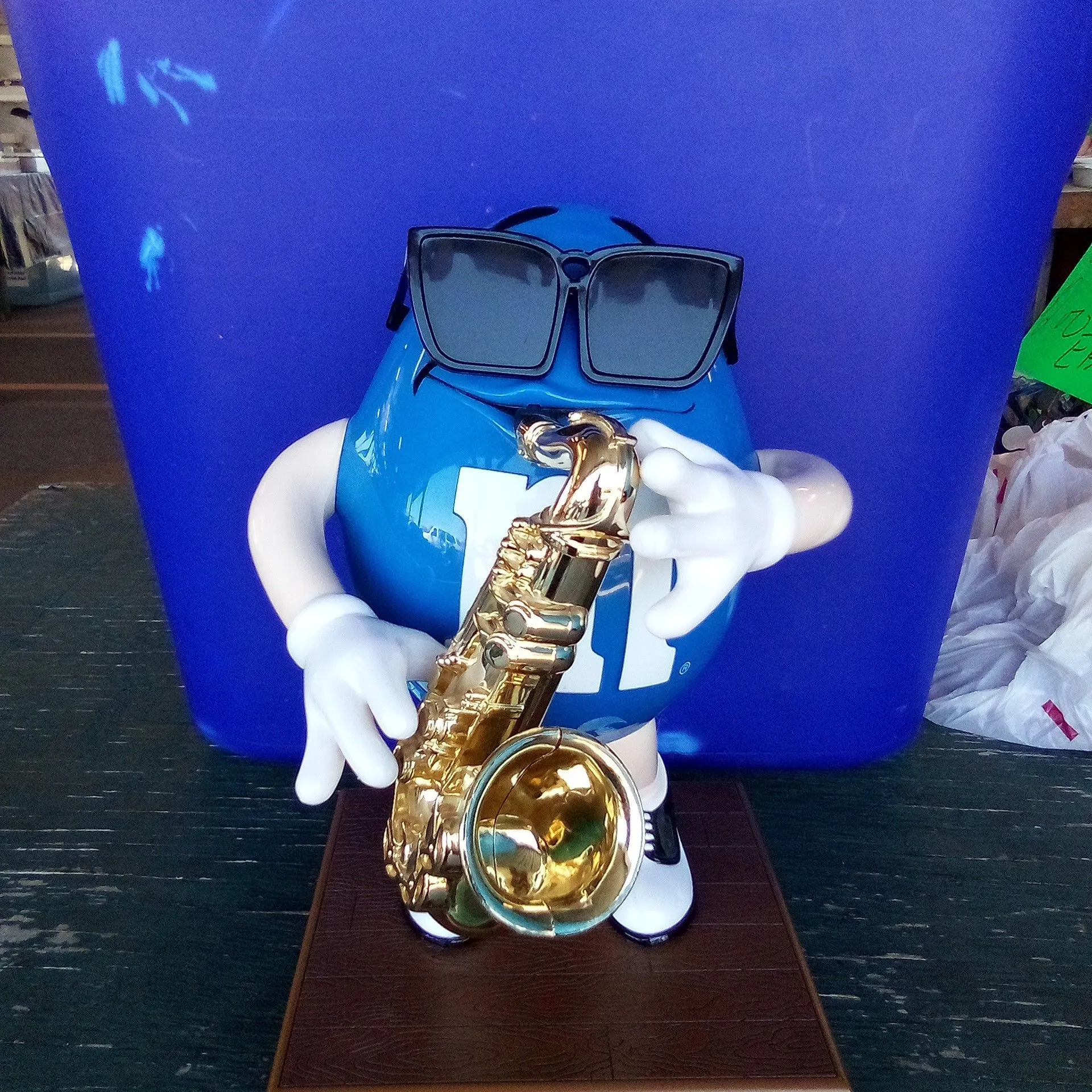 Product image for Blue M&M Dispenser