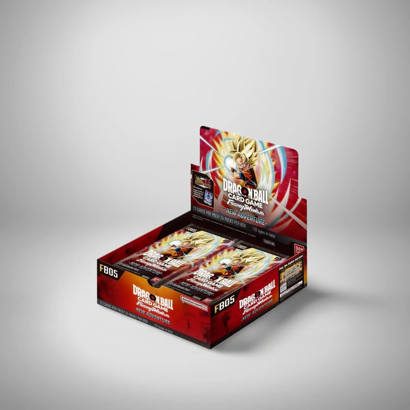 fusion world new adventure booster box New Adventure Booster Box FB05 [DBS: Fusion World] main image 1