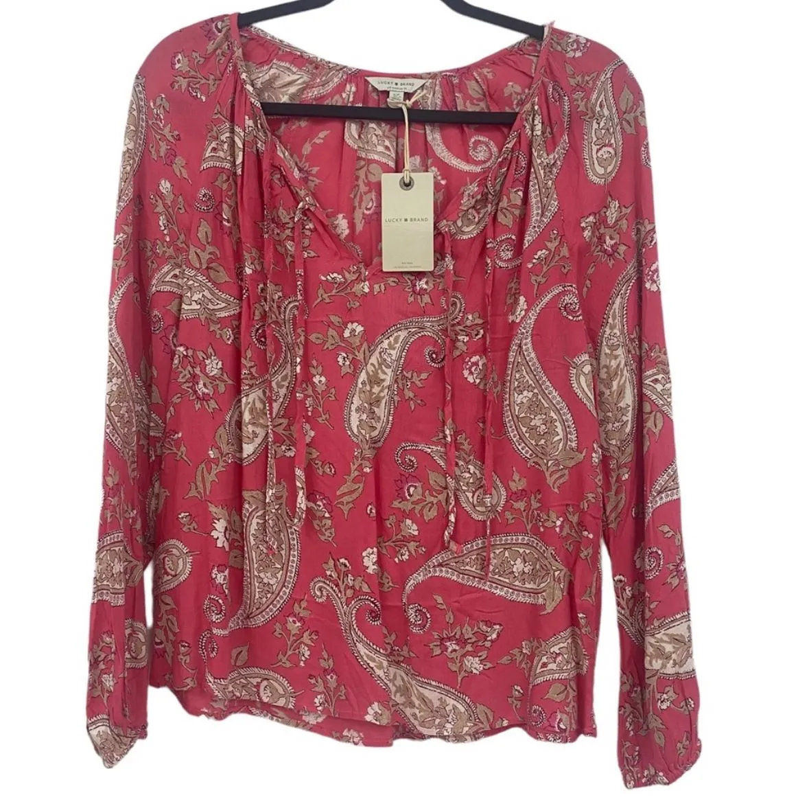Product image for Lucky Brand Paisley Top
