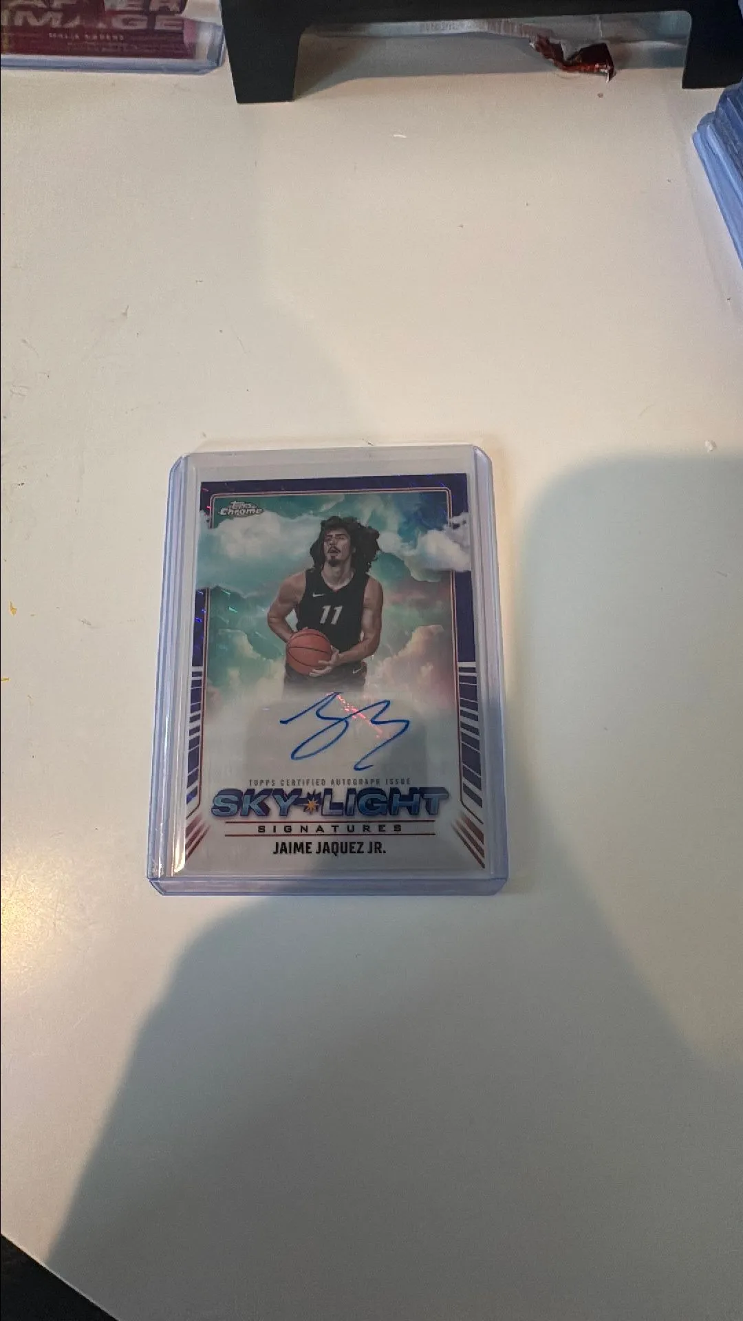 Product image for 2025 Topps Sky Light Signatures Jaime Jacquez Jr