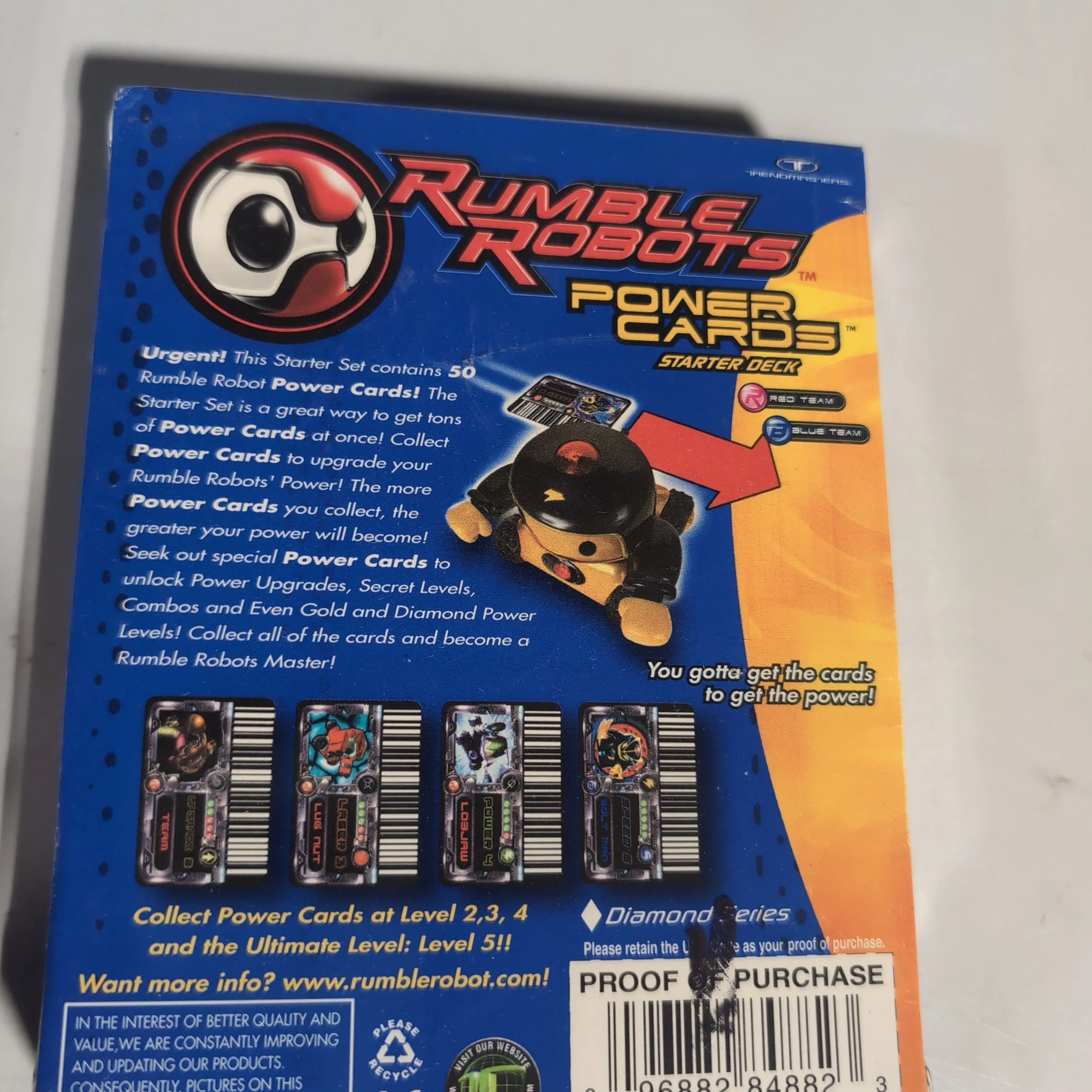Product image for rumble robots starter deck