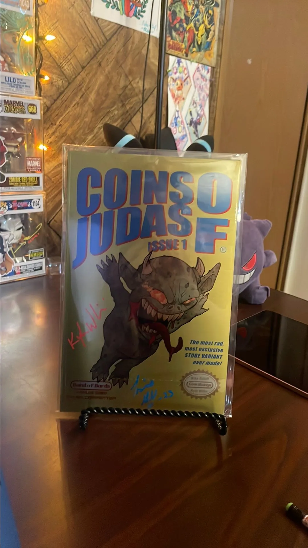 Product image for Coins of Judas #1 Metal Cover signed Kyle Willis & Travis Gibb